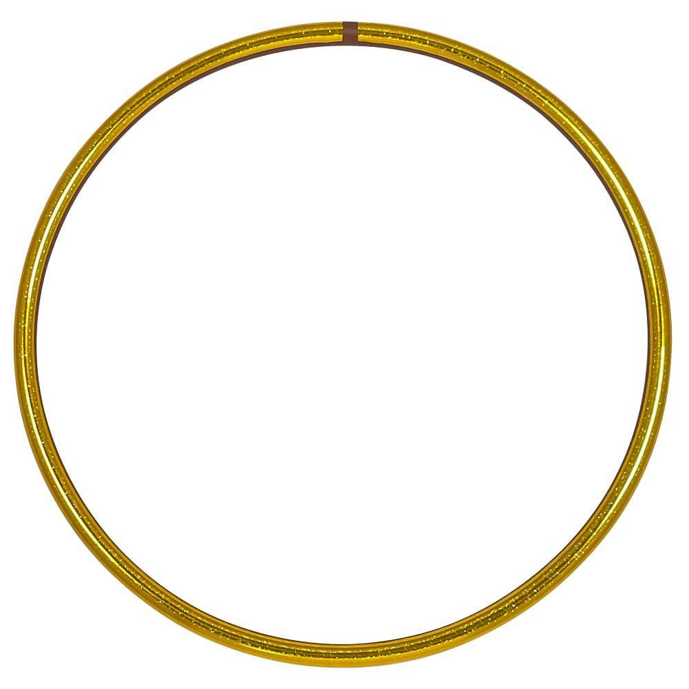 Hula-Hoop-Reifen Glitter Hula Hoop Reifen, Ø80cm Gelb