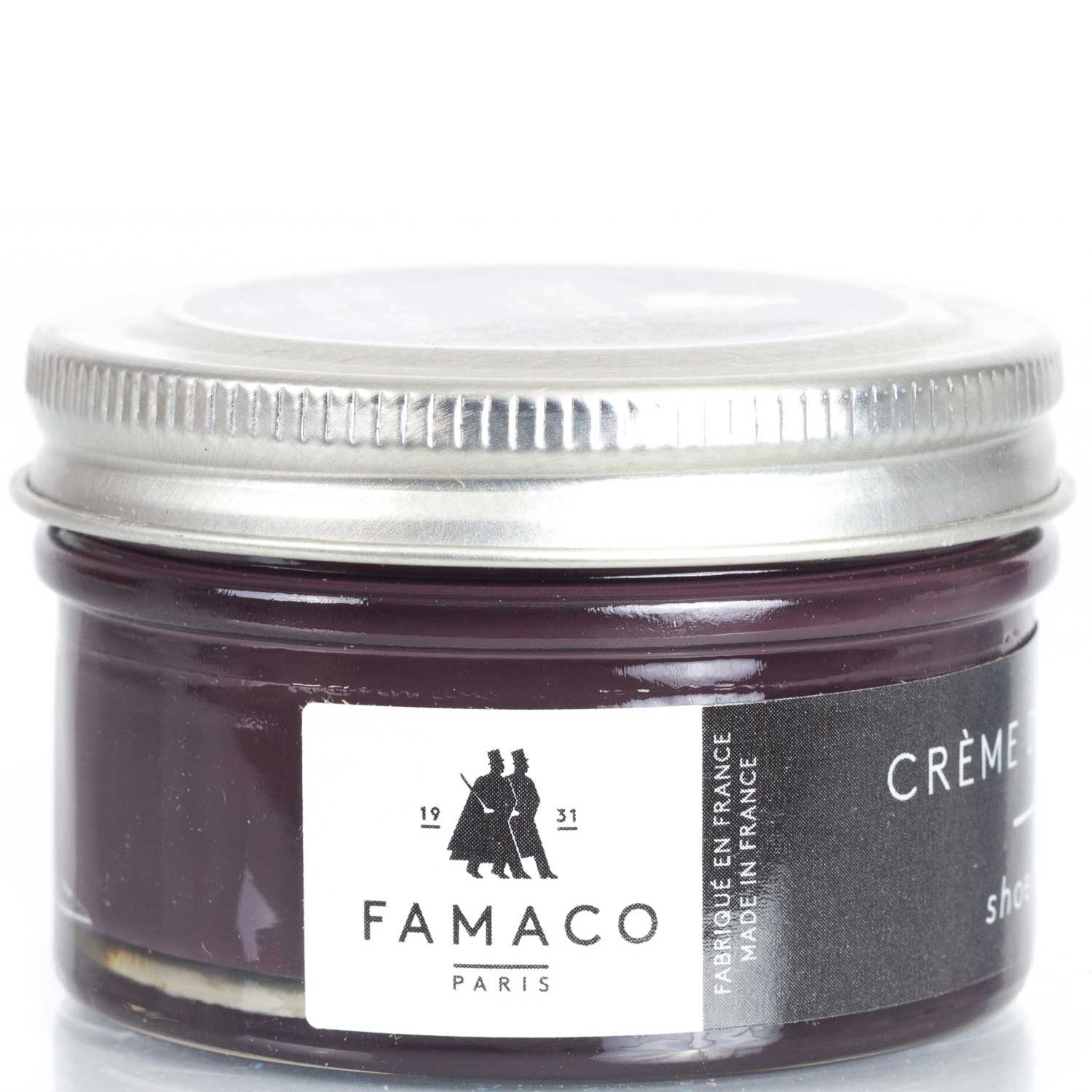 Famaco FAMACO Ledercreme Schuhemulsion für Glattleder Purpur-Töne 50 ml Schuhcreme