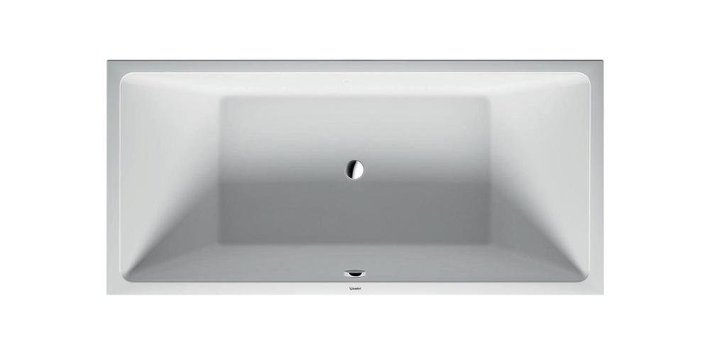 Duravit Badewanne Rechteck-Badewanne VERO AIR Einbauversion 2 RS 1900x900mm weiß