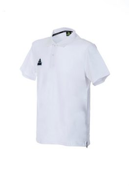 PEAK Poloshirt basic mit kleinem Markenlogo auf der Brust