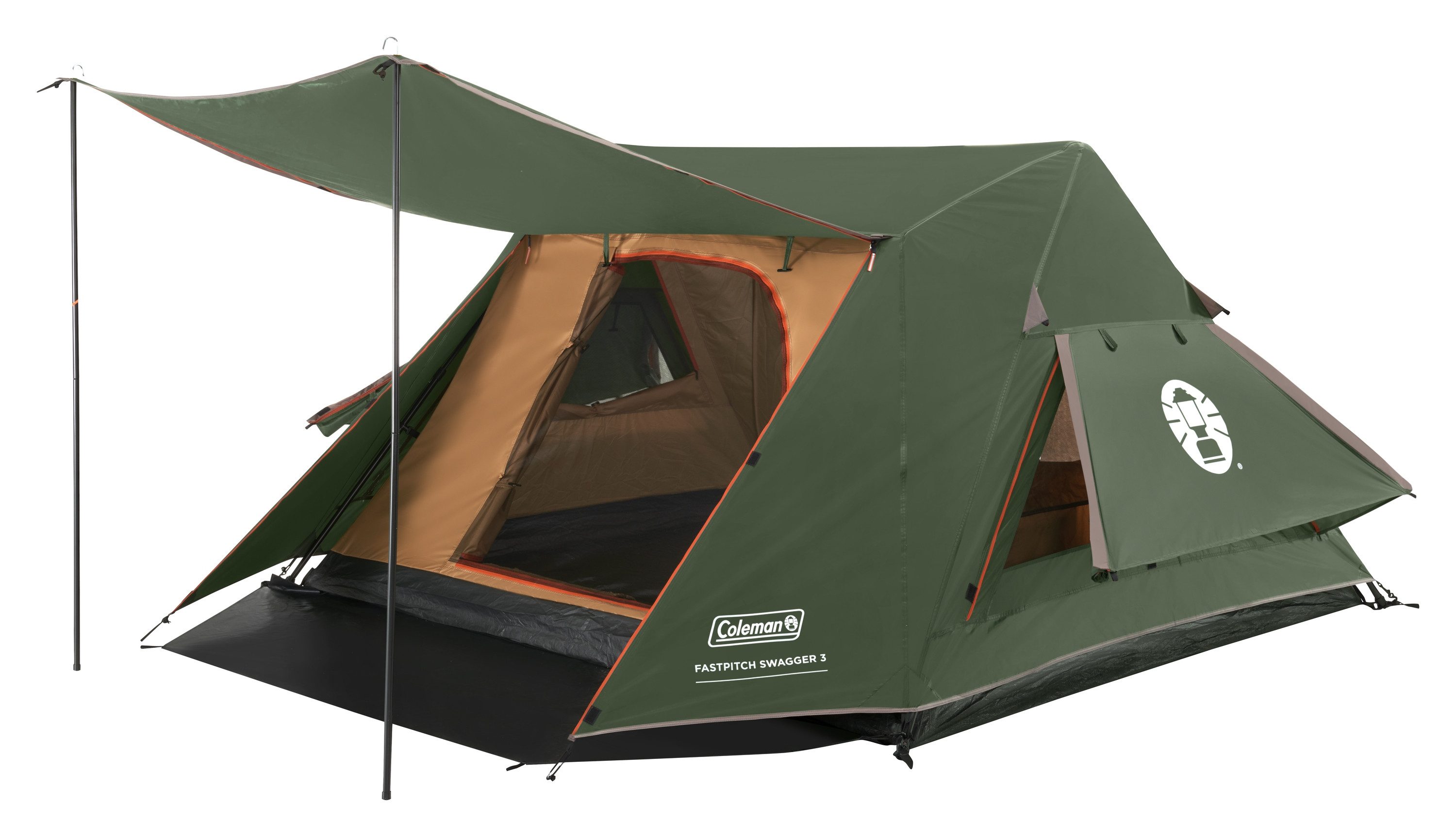 COLEMAN Kuppelzelt Coleman FastPitch Swagger 3 Campingzelt (10,1kg)