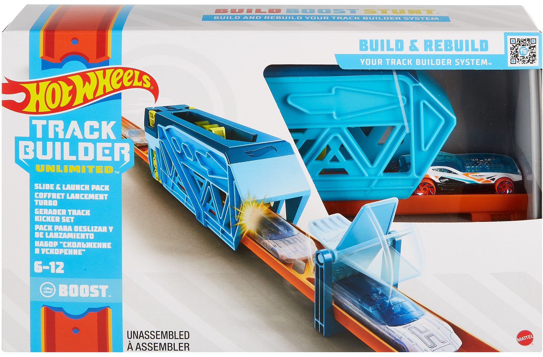Image of Hot Wheels Autorennbahn »Track Builder Unlimited Inline Kicker«, inklusive ein Hot Wheels Fahrzeug