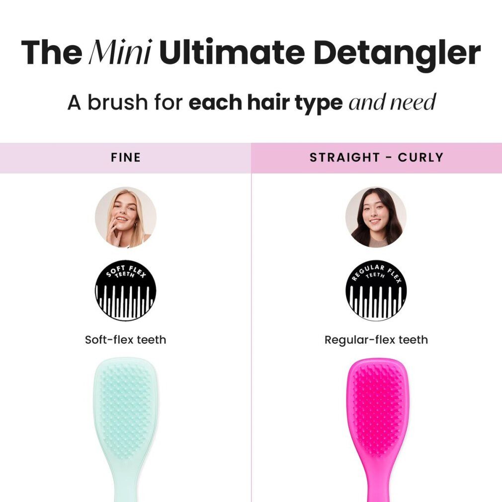 TANGLE TEEZER Haarbürste Haarbürste Ultimate Detangler Mini Dopamine Pink