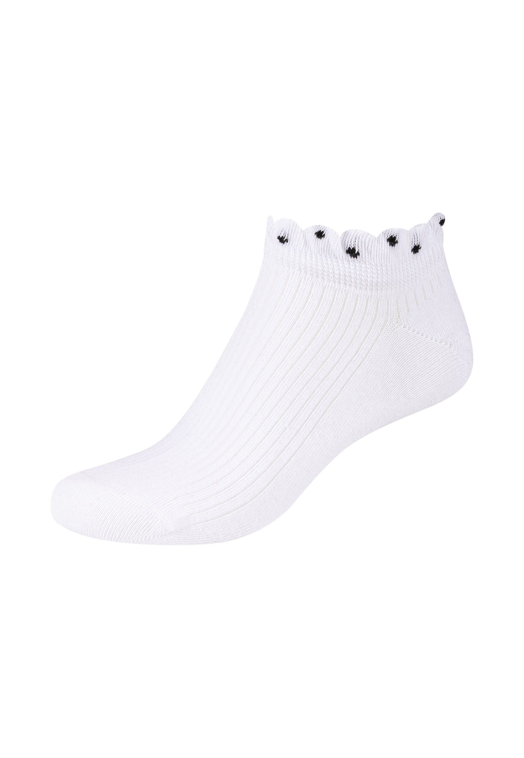 Camano Sneakersocken 4er Pack 4er Pack Extra weiche Bündchen ohne Druck, Verstärkte Ferse und Spitze