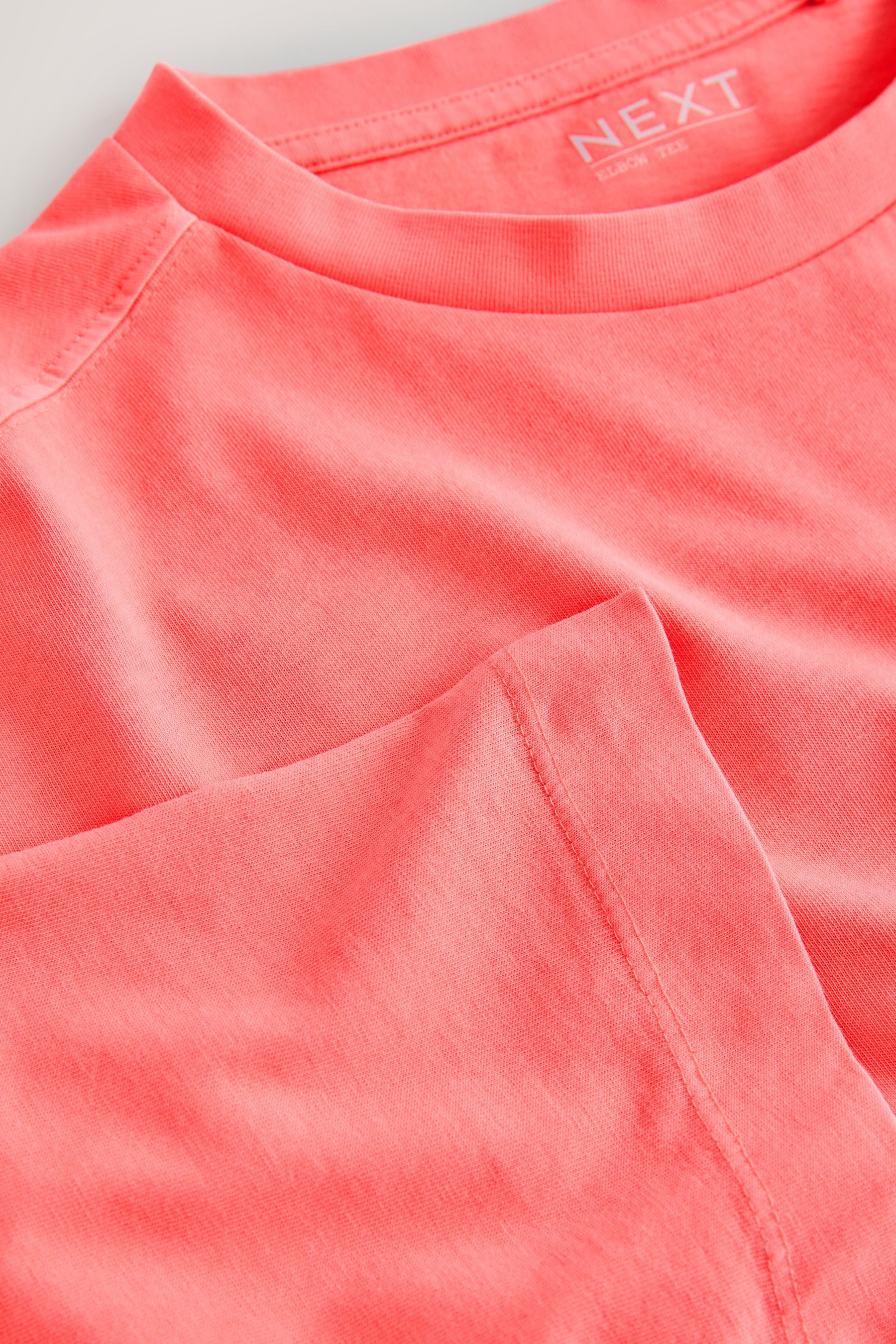 Next T-Shirt Relaxed Fit T-Shirt mit ellbogenlangen Ärmeln (1-tlg) – Bild 3 von 5