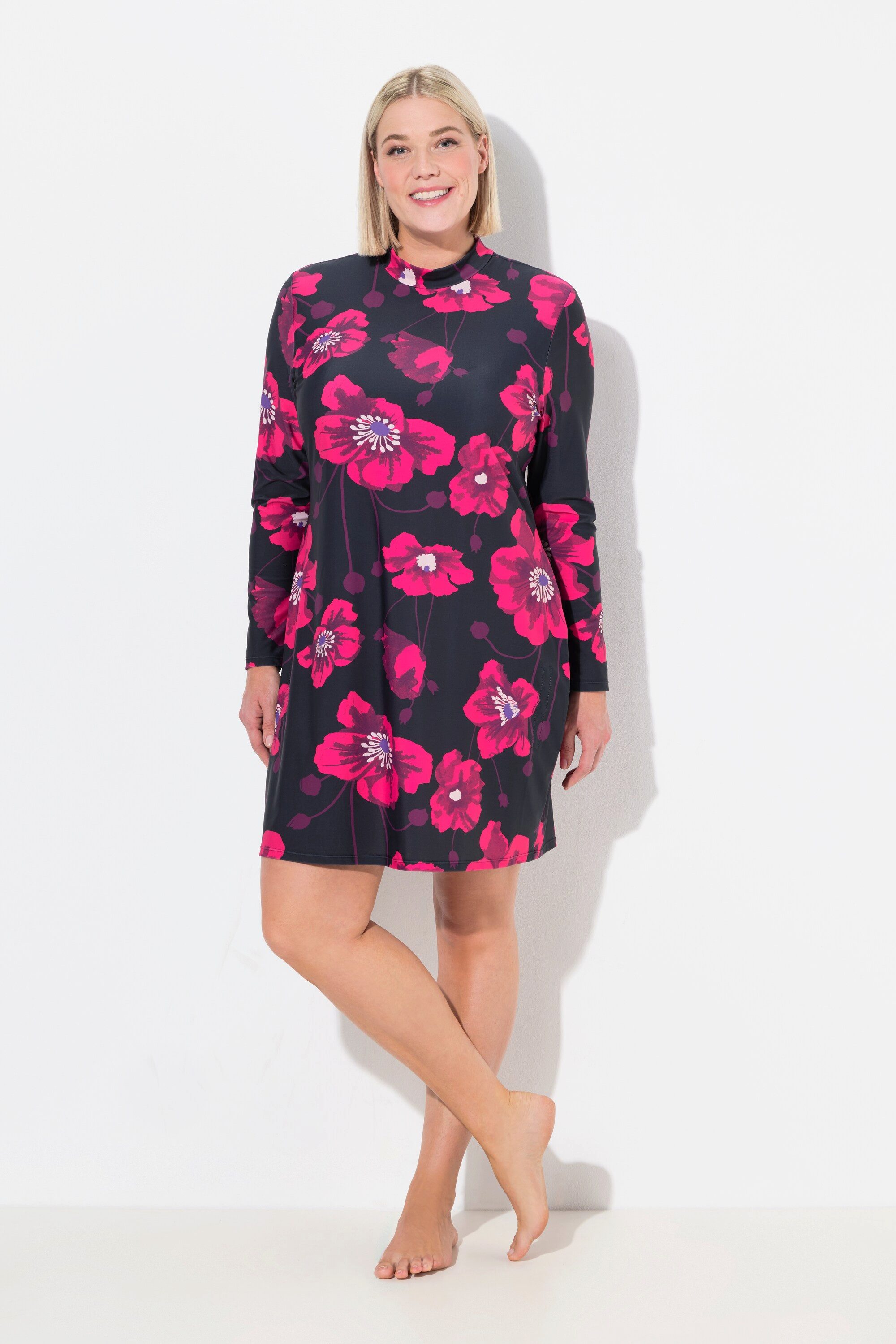 Ulla Popken Badekleid Badekleid Blüten Softcups günstig online kaufen