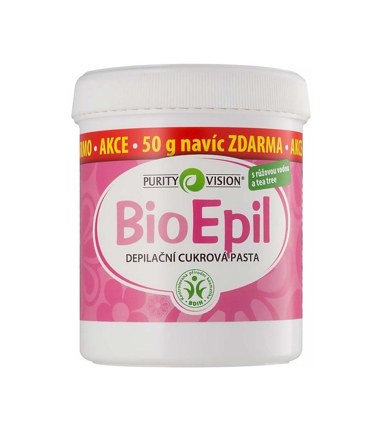 Purity Vision Zuckerpaste BioEpil Enthaarungszuckerpaste 350 g + 50 g EXTRA