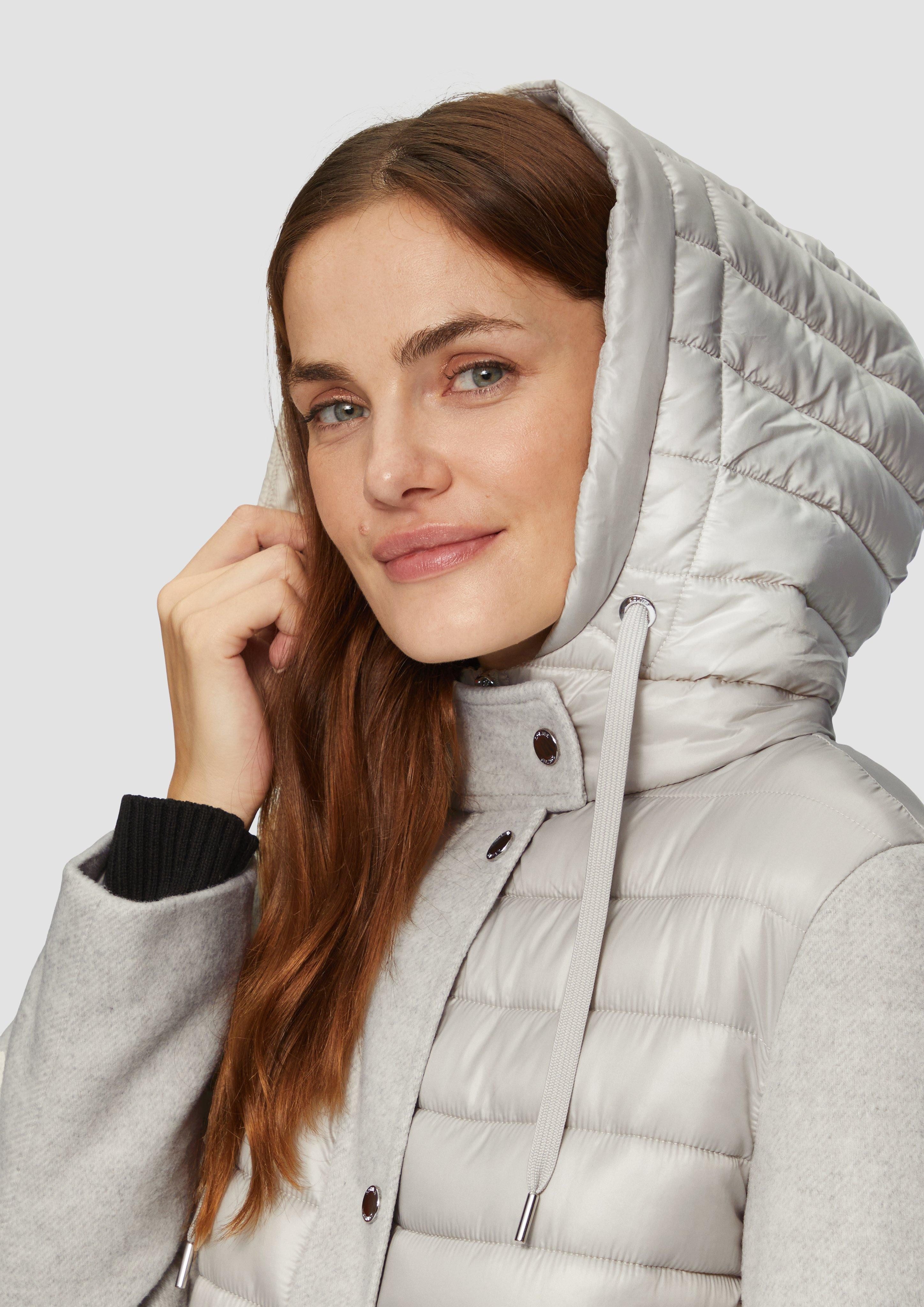 s.Oliver Funktionsmantel Parka im Fabricmix günstig online kaufen