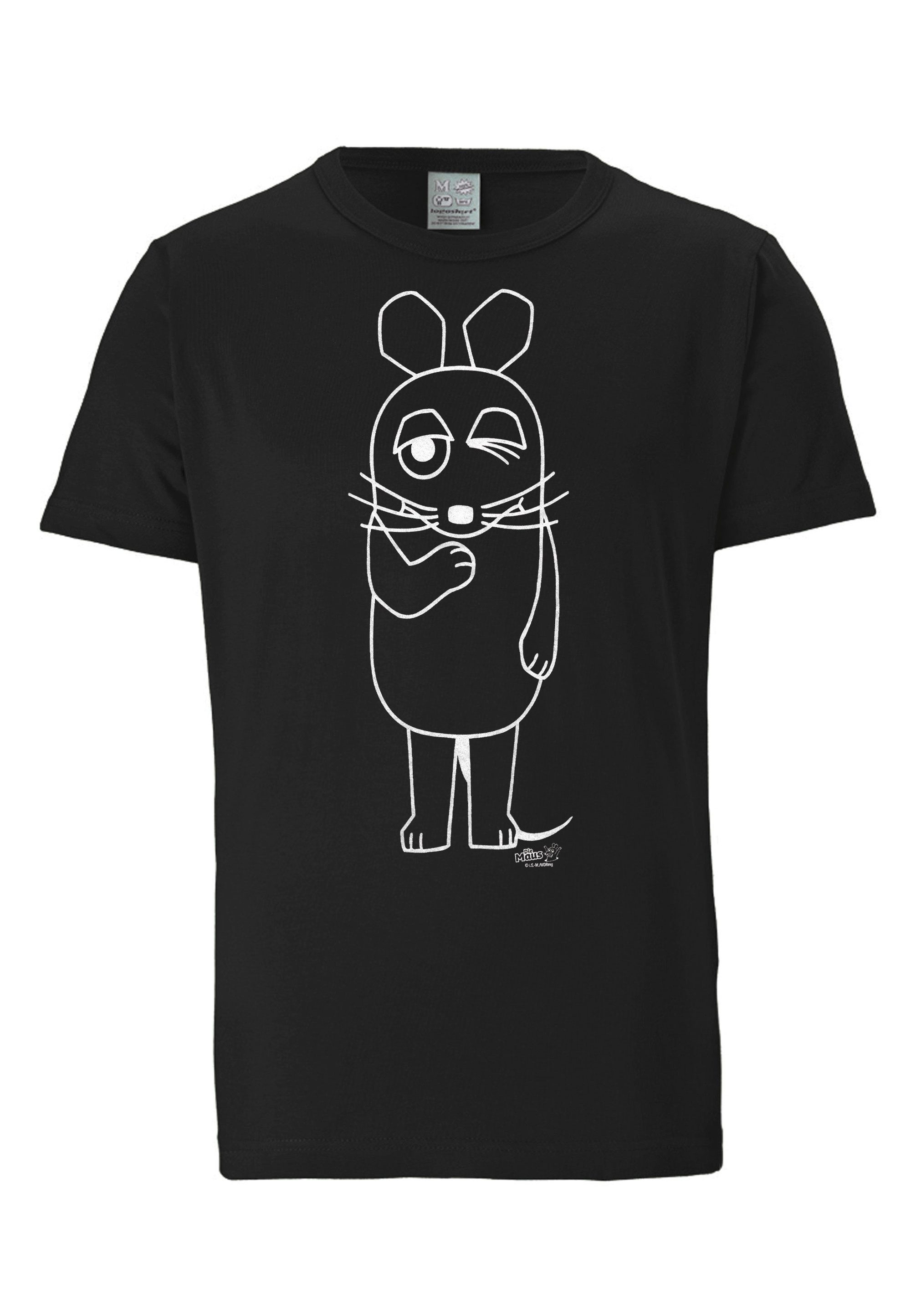 T-Shirt Maus - Outline