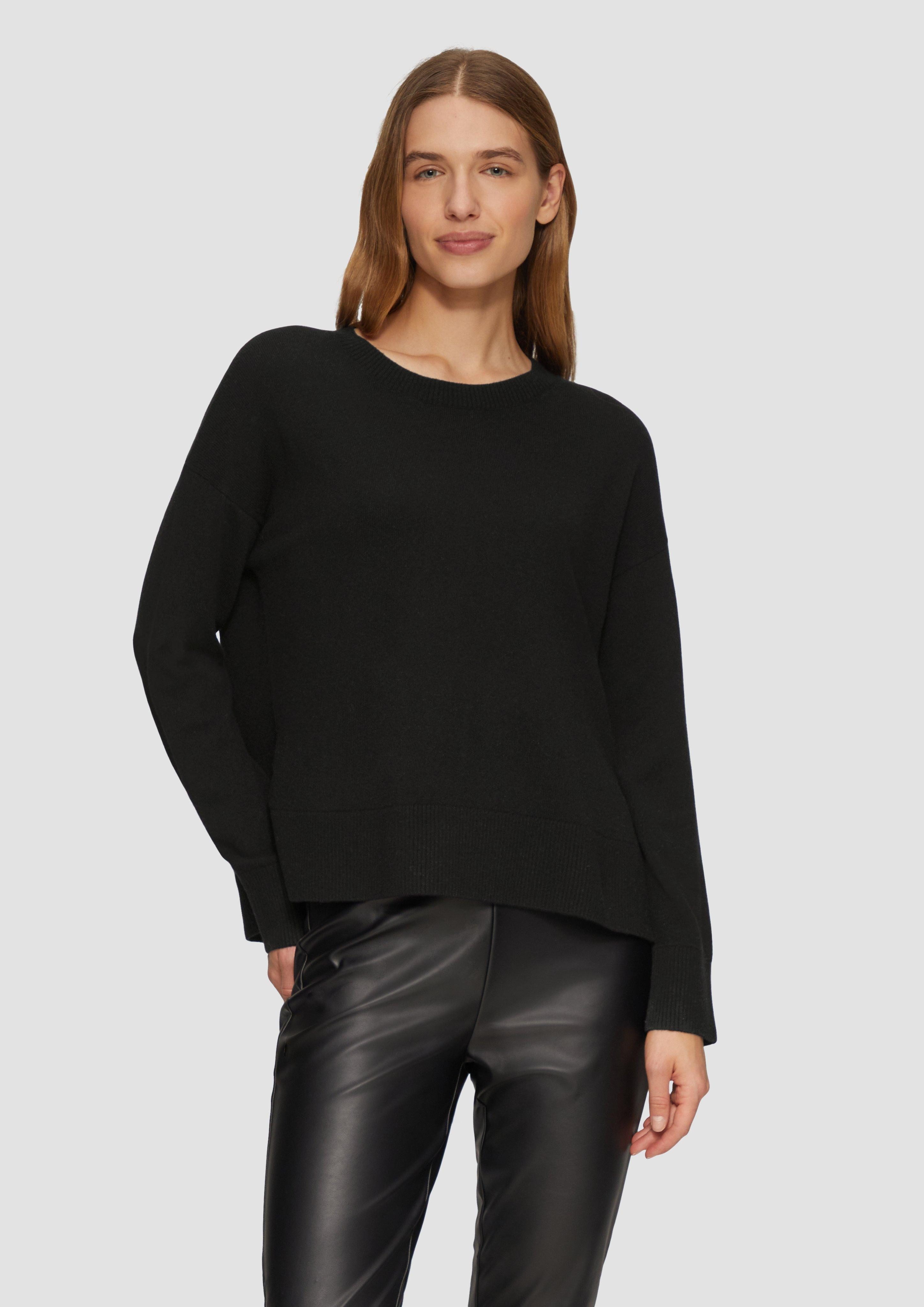 s.Oliver Strickpullover Strickpullover aus Kaschmirmix mit günstig online kaufen