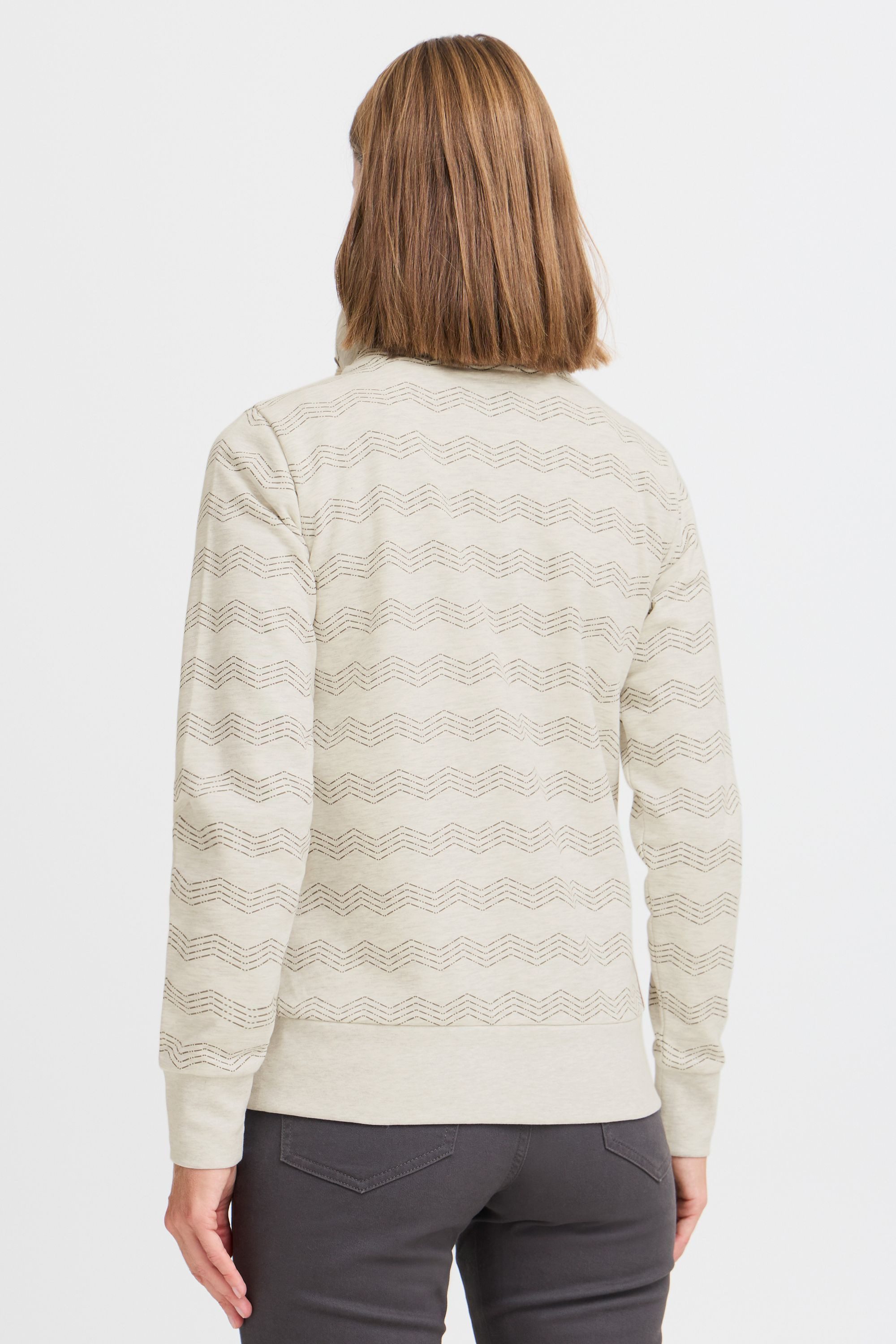 OXMO Sweatjacke OXVanta Moderne Sweatjacke