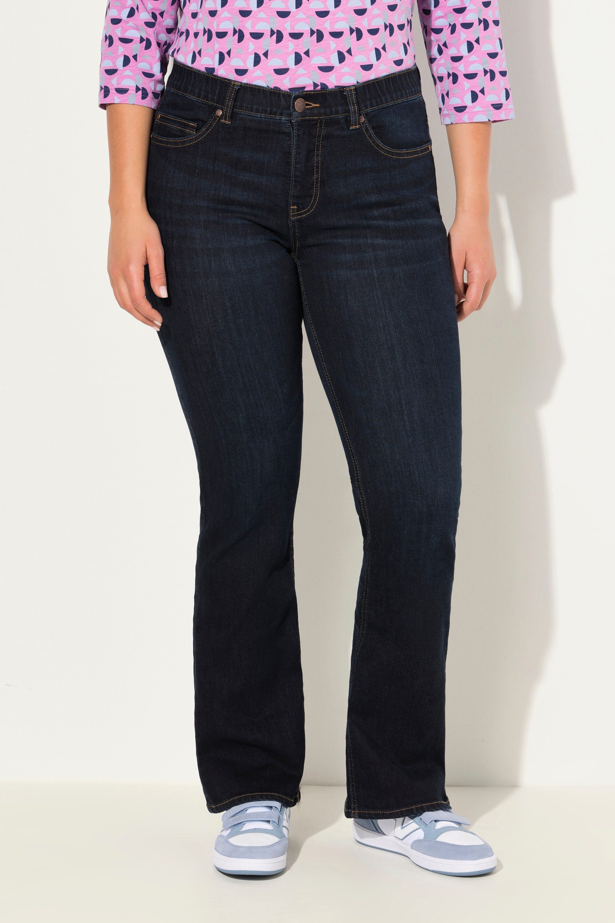 Ulla Popken Regular-fit-Jeans Bootcut-Jeans Marie weites günstig online kaufen