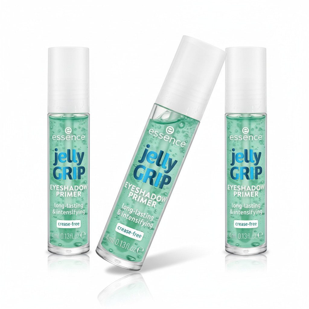 Essence Lidschatten-Primer jelly GRIP EYESHADOW PRIMER, 3-tlg., 3-tlg., fixierend, langanhalten