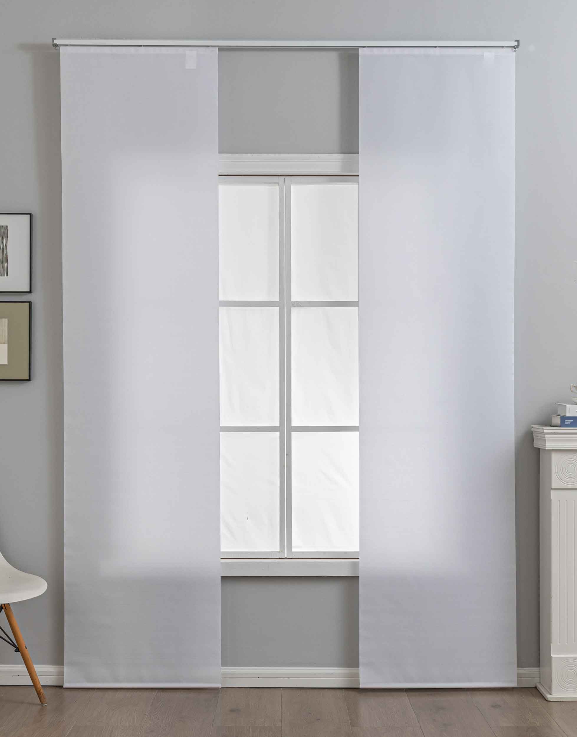 Gardinenbox Schiebegardine (2 St), Paneelwagen, blickdicht, »New Amsterdam« günstig online kaufen