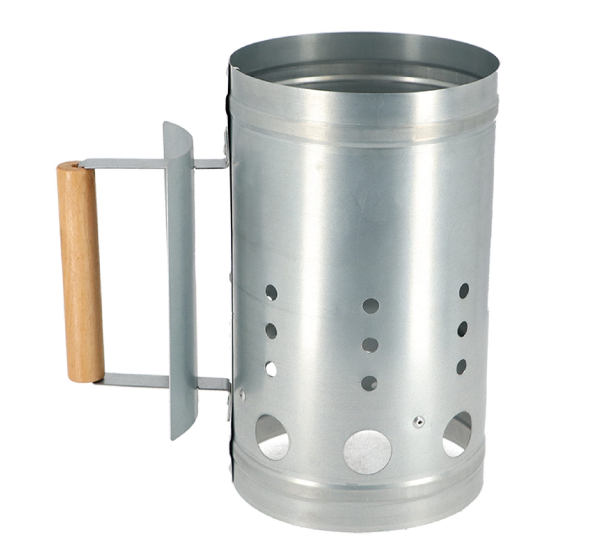 degawo Grillguthalter Grill Anzünder Kohle Starter Eisen BBQ Briketts Anzündkamin, (1 x Grillrost)