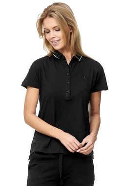 Decay Poloshirt mit Knopfleiste