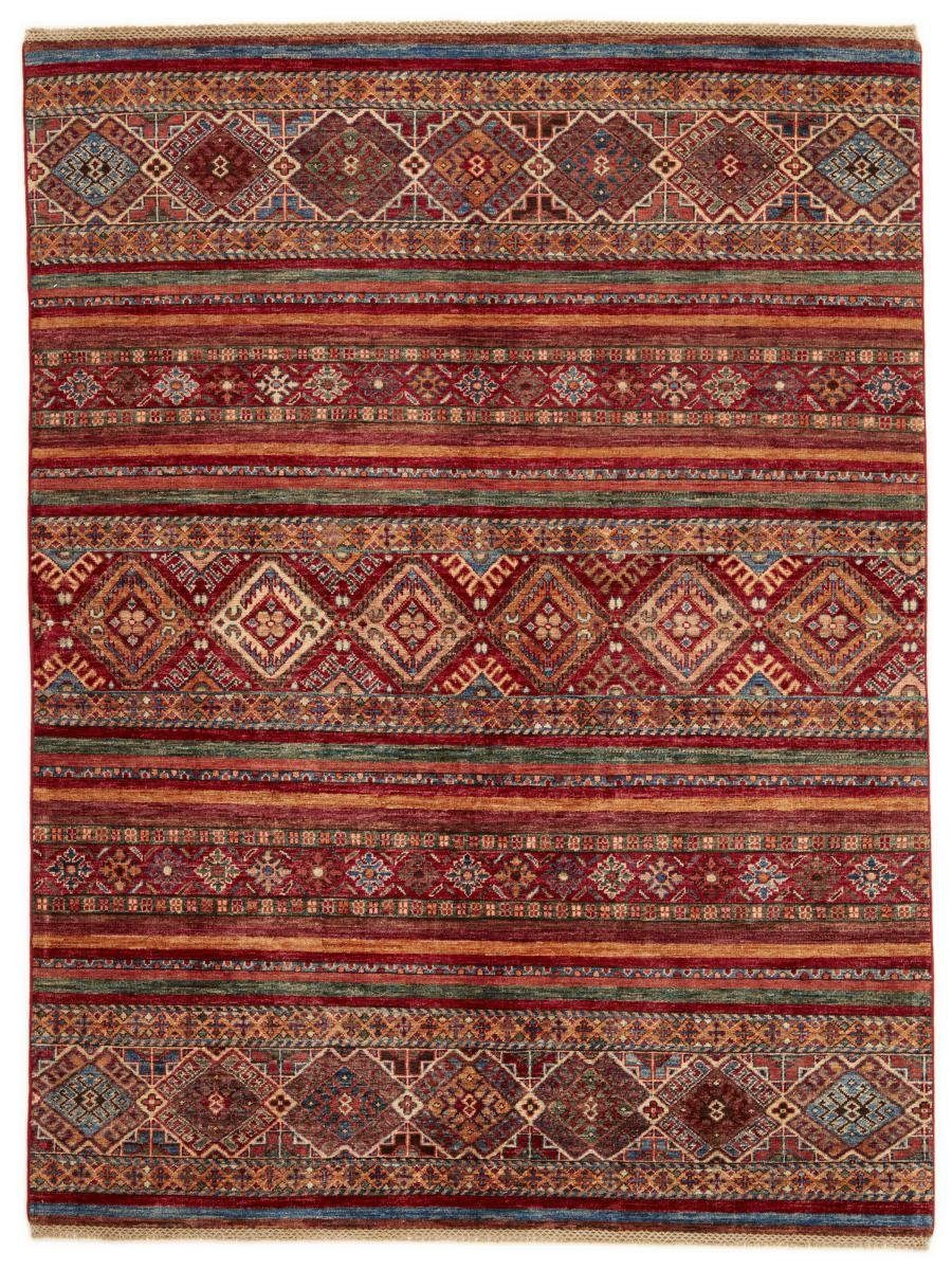 Orientteppich Arijana Shaal 154x202 Handgeknüpfter Orientteppich, Nain Trading, rechteckig, Höhe: 5 mm