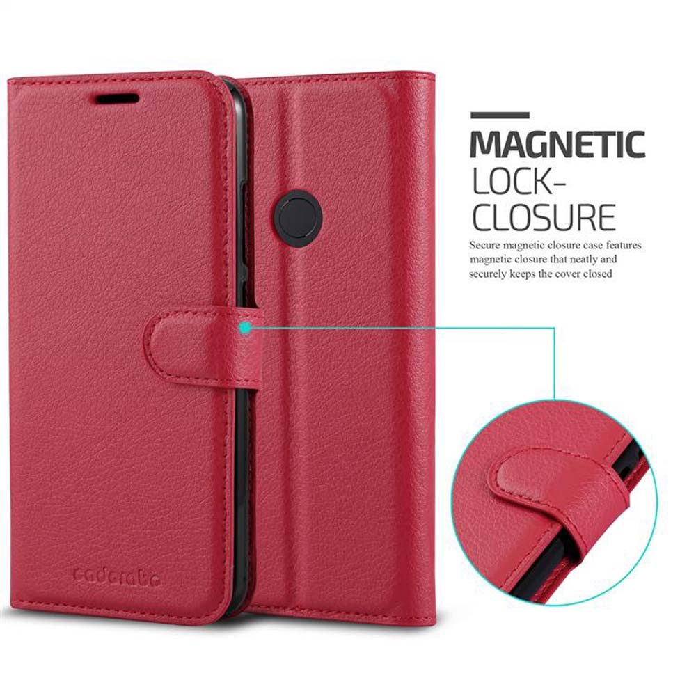 Cadorabo Handyhülle für Xiaomi Mi A2 / Mi 6X Hülle Xiaomi Mi A2 / Mi 6X, Hülle Schutzhülle mit Standfunktion, Kartenfach und Magnetverschluss