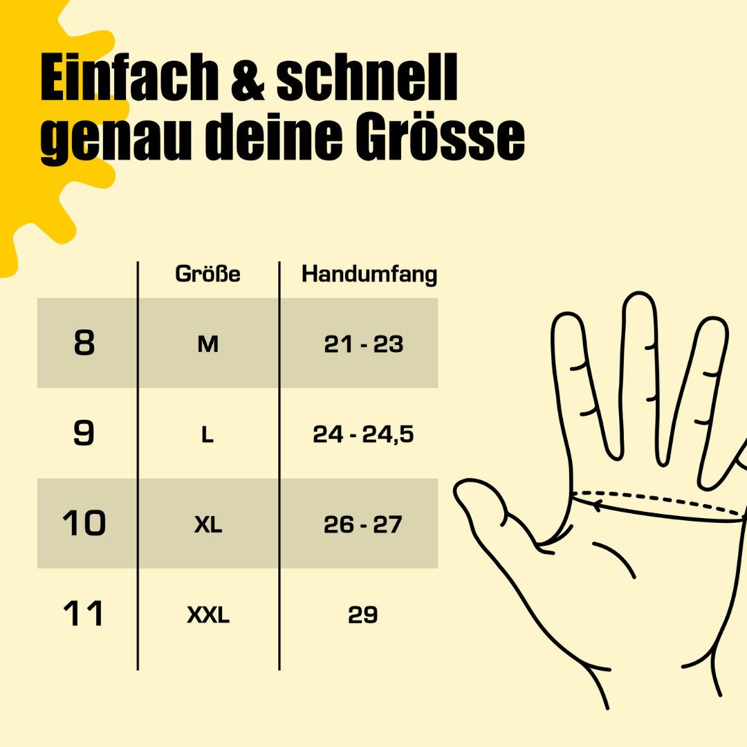 Workpower Gartenhandschuhe Eden hochelastisch, hoher Grip, abriebfest