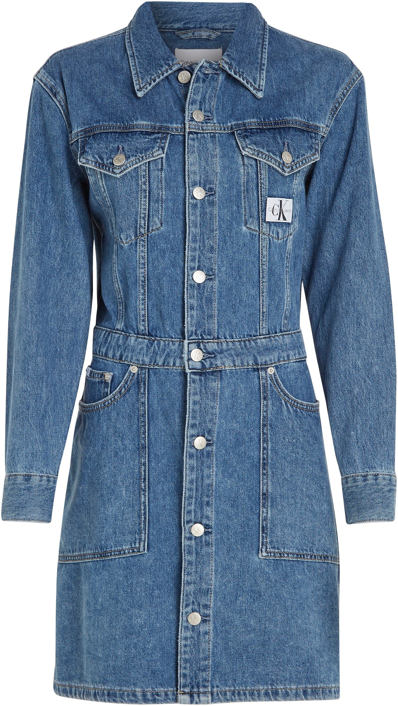 Calvin Klein TRUCKER Jeans DRESS Jeanskleid