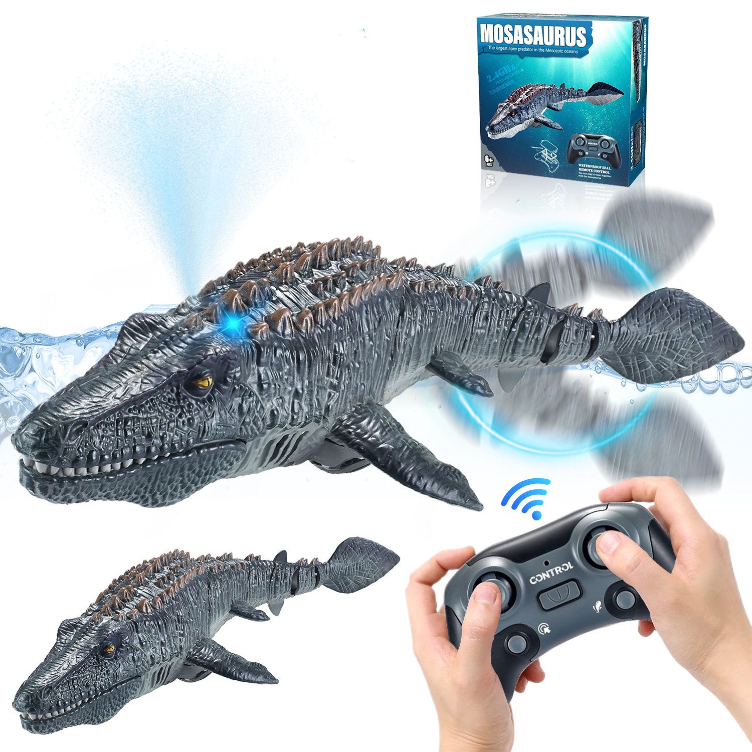 RWEUOQ RC-Boot 2.4GHz Fernbedienung Dinosaurier Spielzeug günstig online kaufen