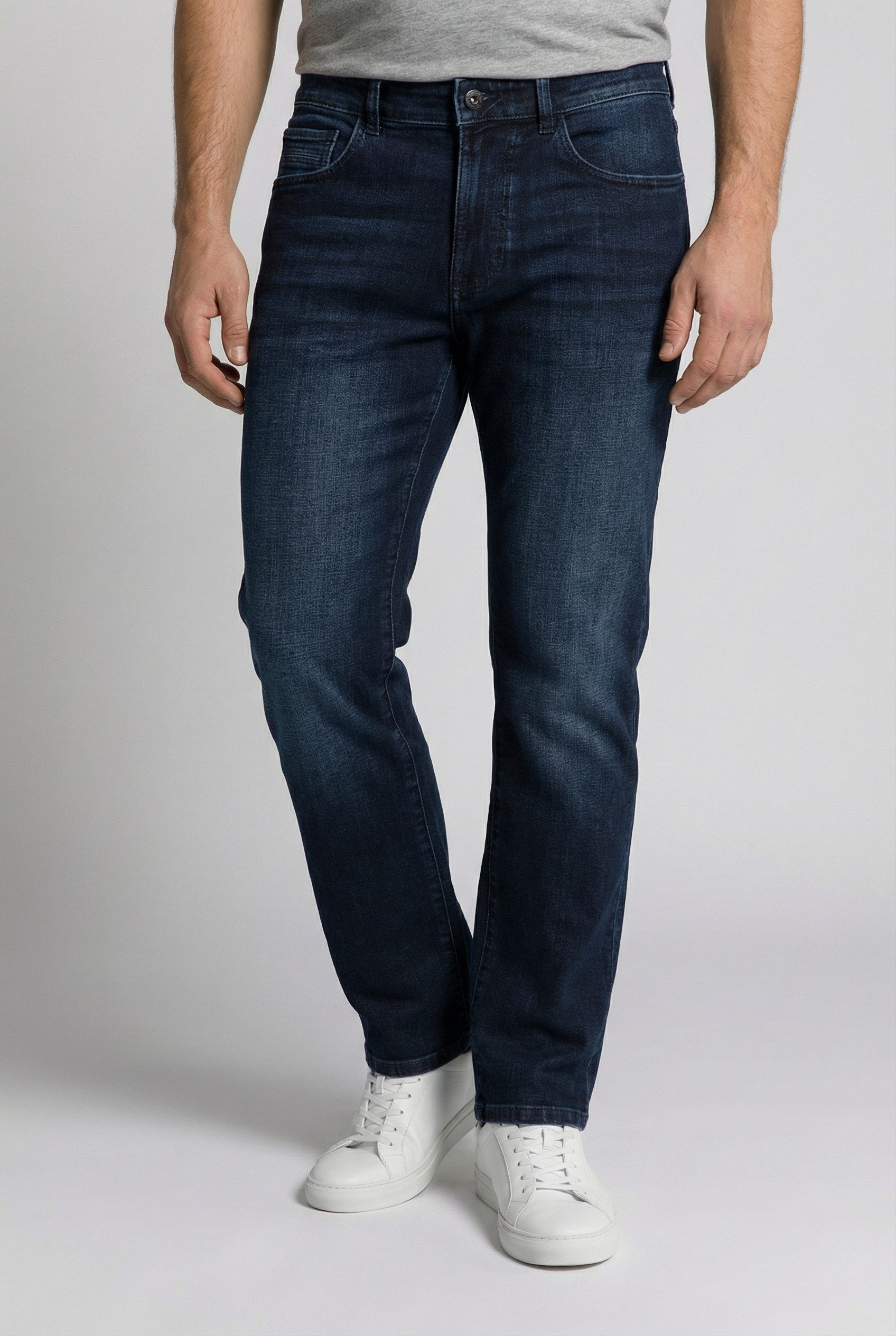 camel active Regular-fit-Jeans mit Leder-Badge