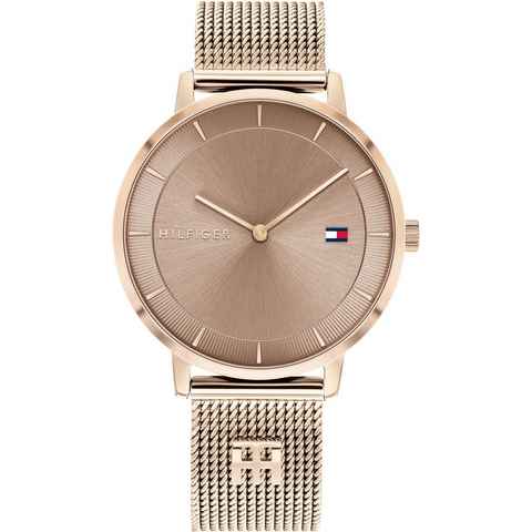 Tommy Hilfiger Quarzuhr Dressed Up, 1782287, Armbanduhr, Damenuhr