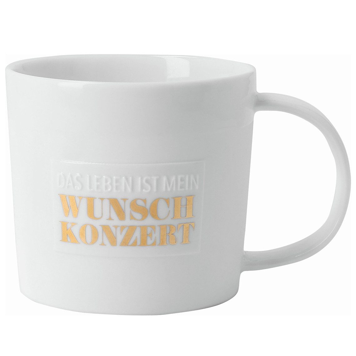 Räder Ersatzscherkopf Räder Poesietasse Das Leben ist Mein Wunschkonzert 320 ml