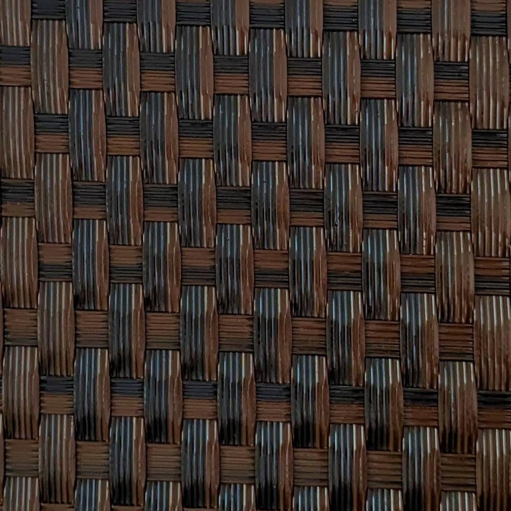 zaunzu Sichtschutzstreifen Rattan Einzelstreifen für Doppelstabmatten Schwarzbraun 2,55m, (Einzelstreifen, 1), PE für Doppelstabmatten UV-beständiger Sichtschutz