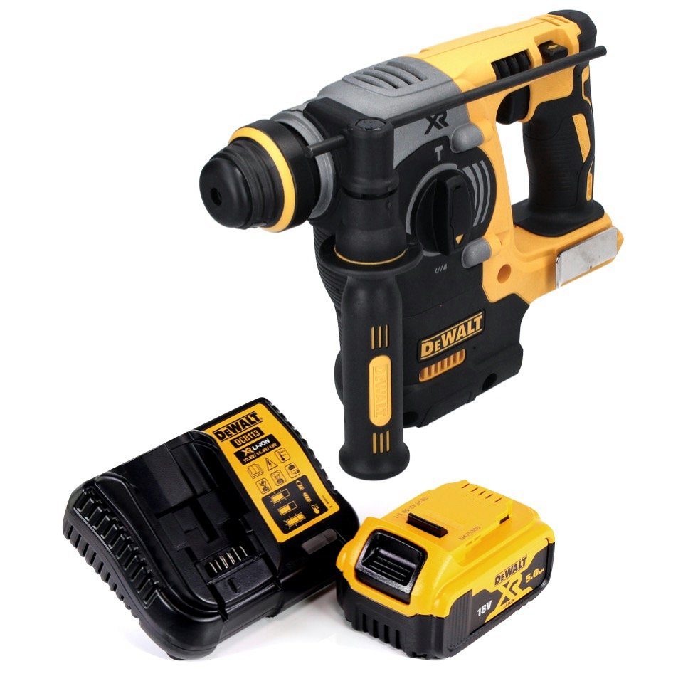 DeWalt Akku-Kombibohrhammer DCH 273 P1 Akku Kombihammer 18 V 2,1 J SDS Plus Brushless + 1x Akku