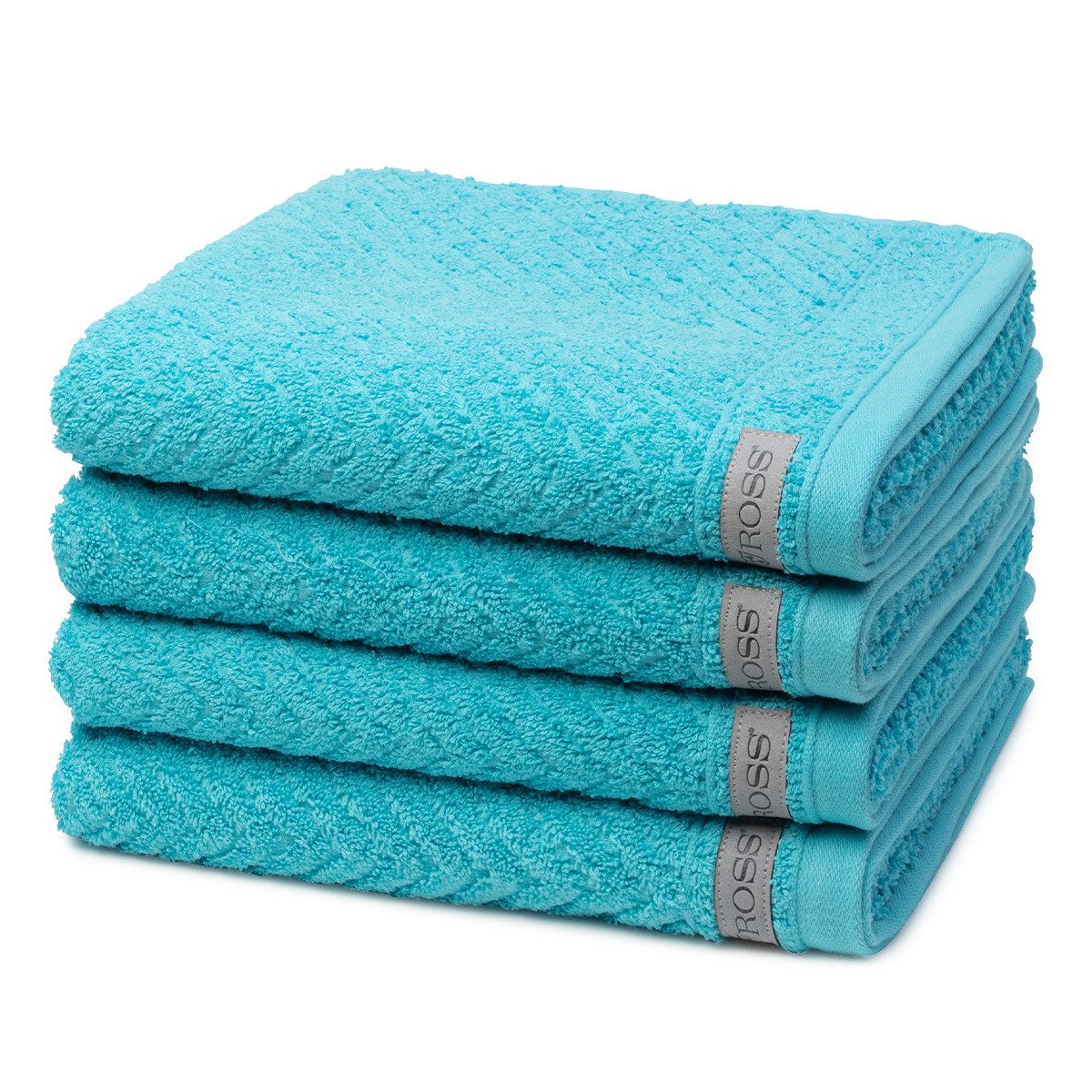 ROSS Handtuch Set Smart, Frottee (Spar-Set, 4-St), 4 X Handtuch im Set - Baumwolle - Saugstark