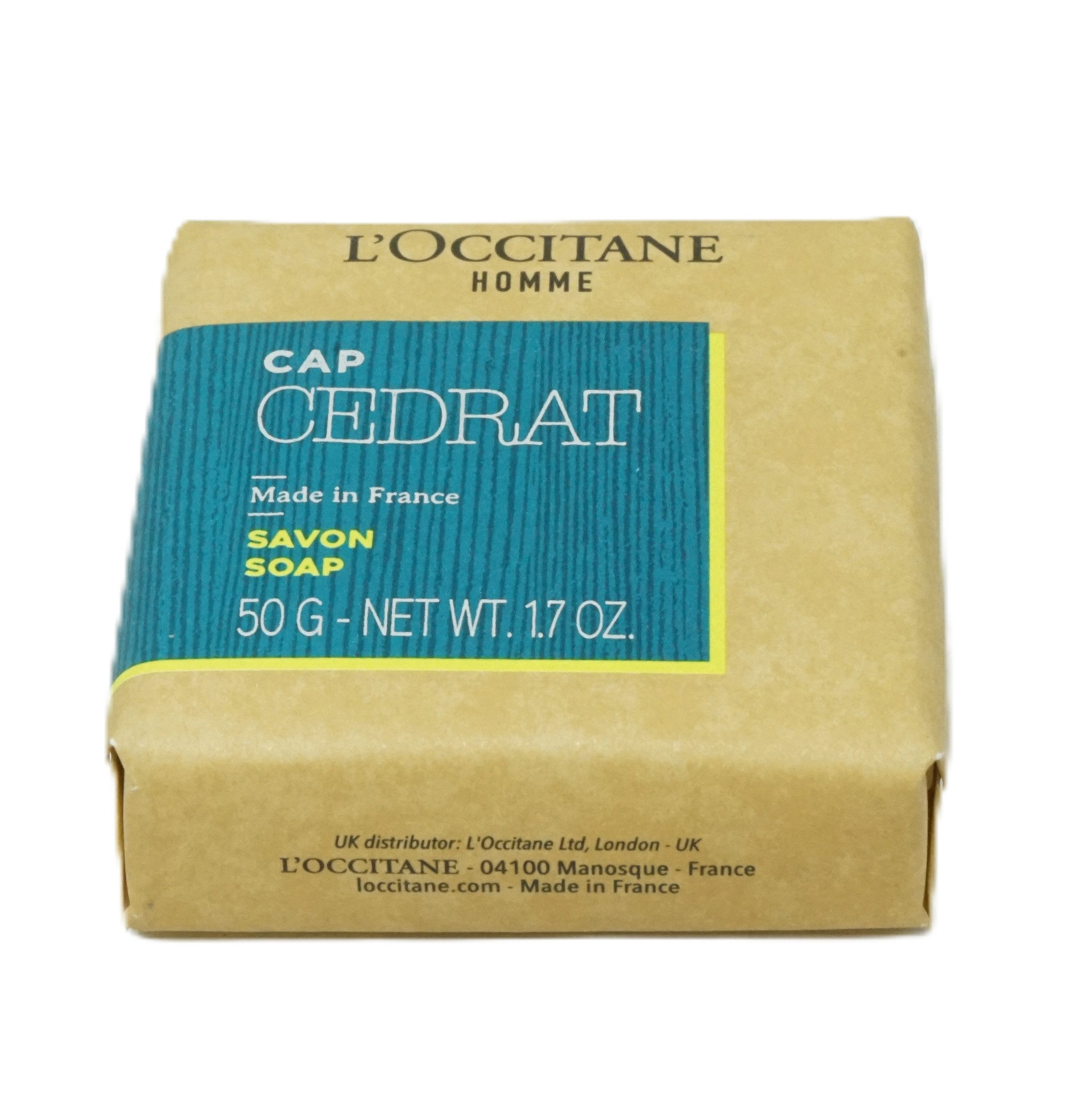 L'OCCITANE Handseife L'Occitane Cap Cedrat Pour Homme Seife 50g