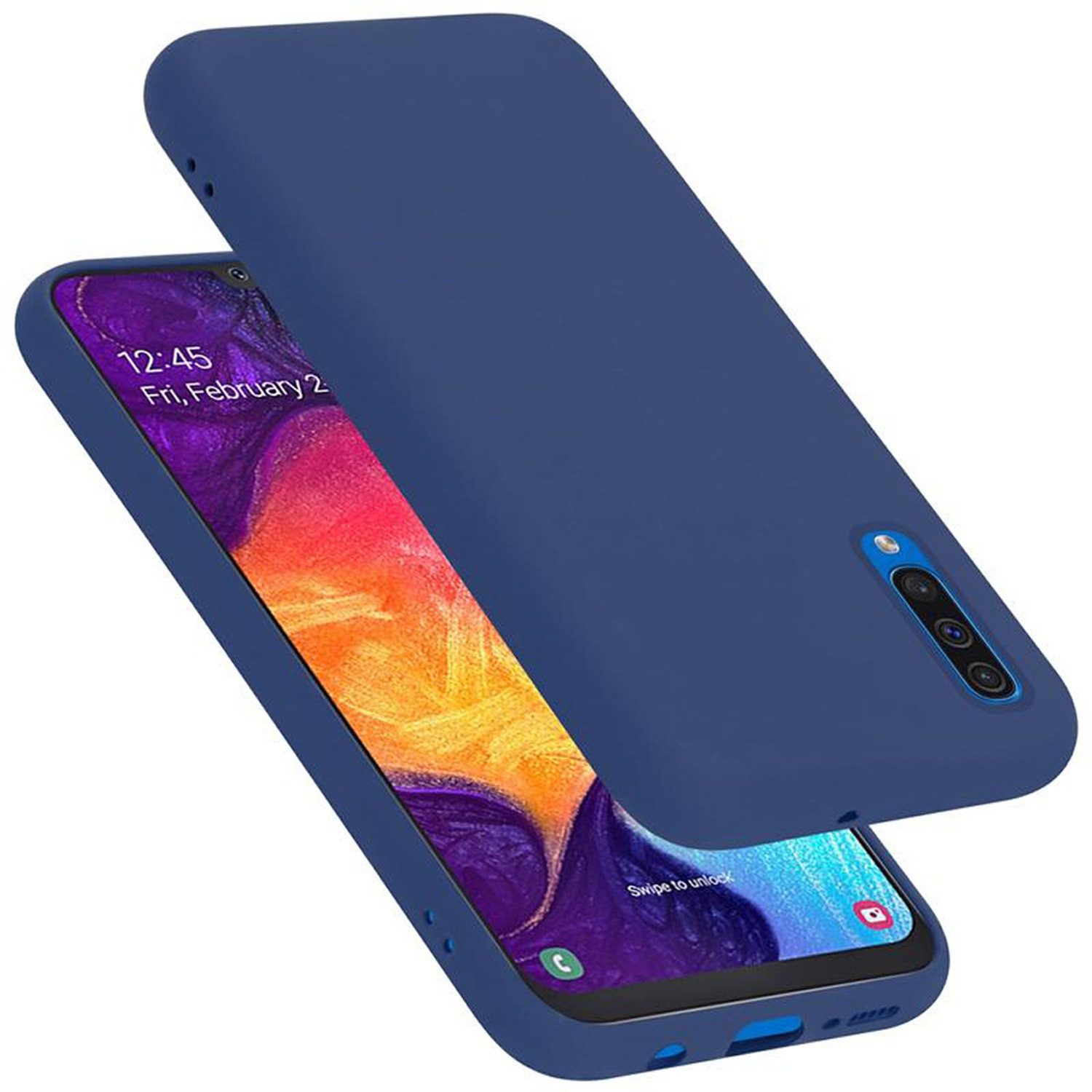 Cadorabo Handyhülle für Samsung Galaxy A50 4G / A50s / A30s Hülle Samsung Galaxy A50 4G / A50s / A30s, Flexible Hülle TPU Silikon Schutzhülle Back Cover Case