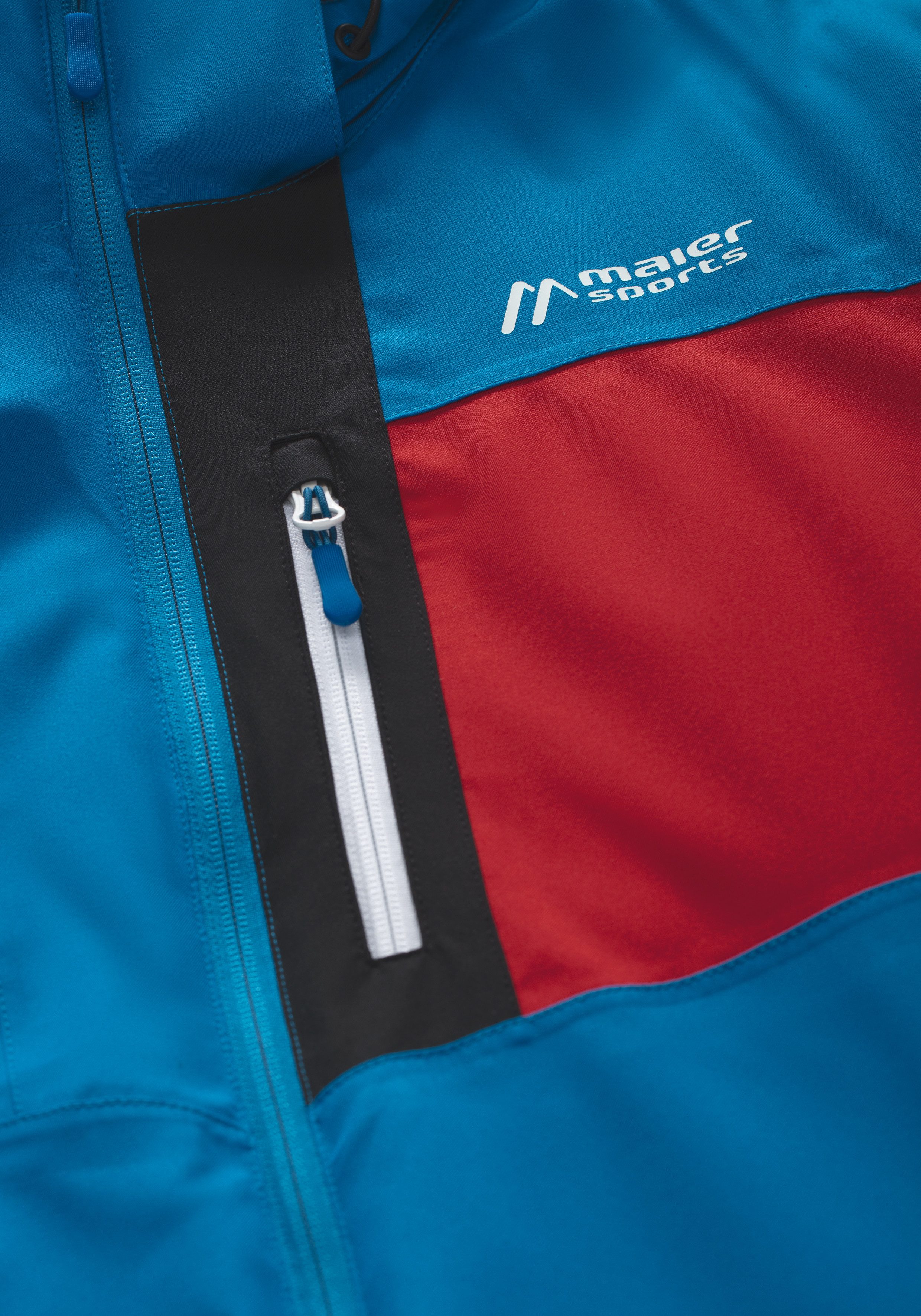 Maier Sports Skijacke KARLEITEN M 2.0 Herren Winterjacke, wasserdicht, 3 RV-Taschen und Kapuze, Regular fit