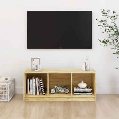 möbelando TV-Board Holzhausen (B/H/T: 104x41x33 cm), aus Massivholz in Kiefer