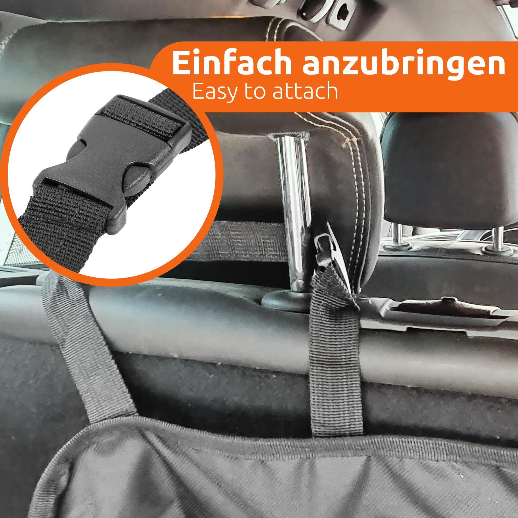 ECENCE Auto-Rückenlehnentasche Rücksitz Auto-Tasche Kofferraum-Organizer KFZ