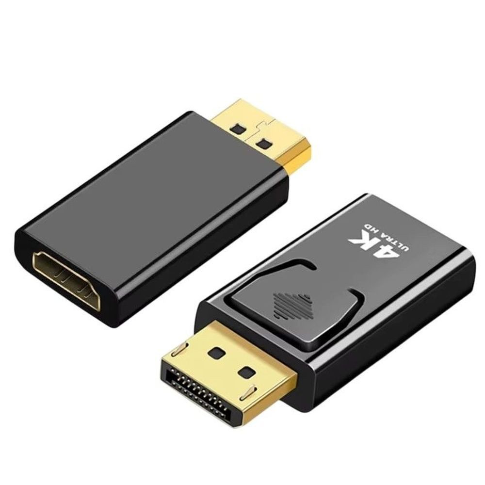 DisplayPort auf HDMI Adapter 4K UHD DP Stecker auf HDMI Buchse DE. HDMI-Adapter
