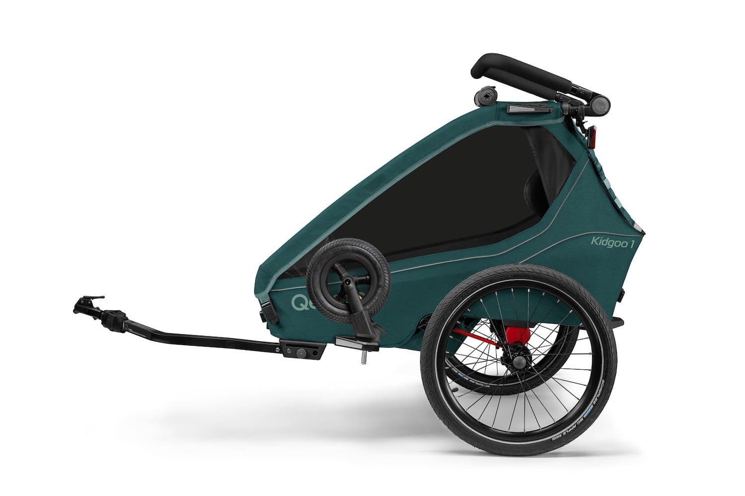 Qeridoo Fahrradkinderanhänger Kidgoo 1 für 1 Kind (2026)