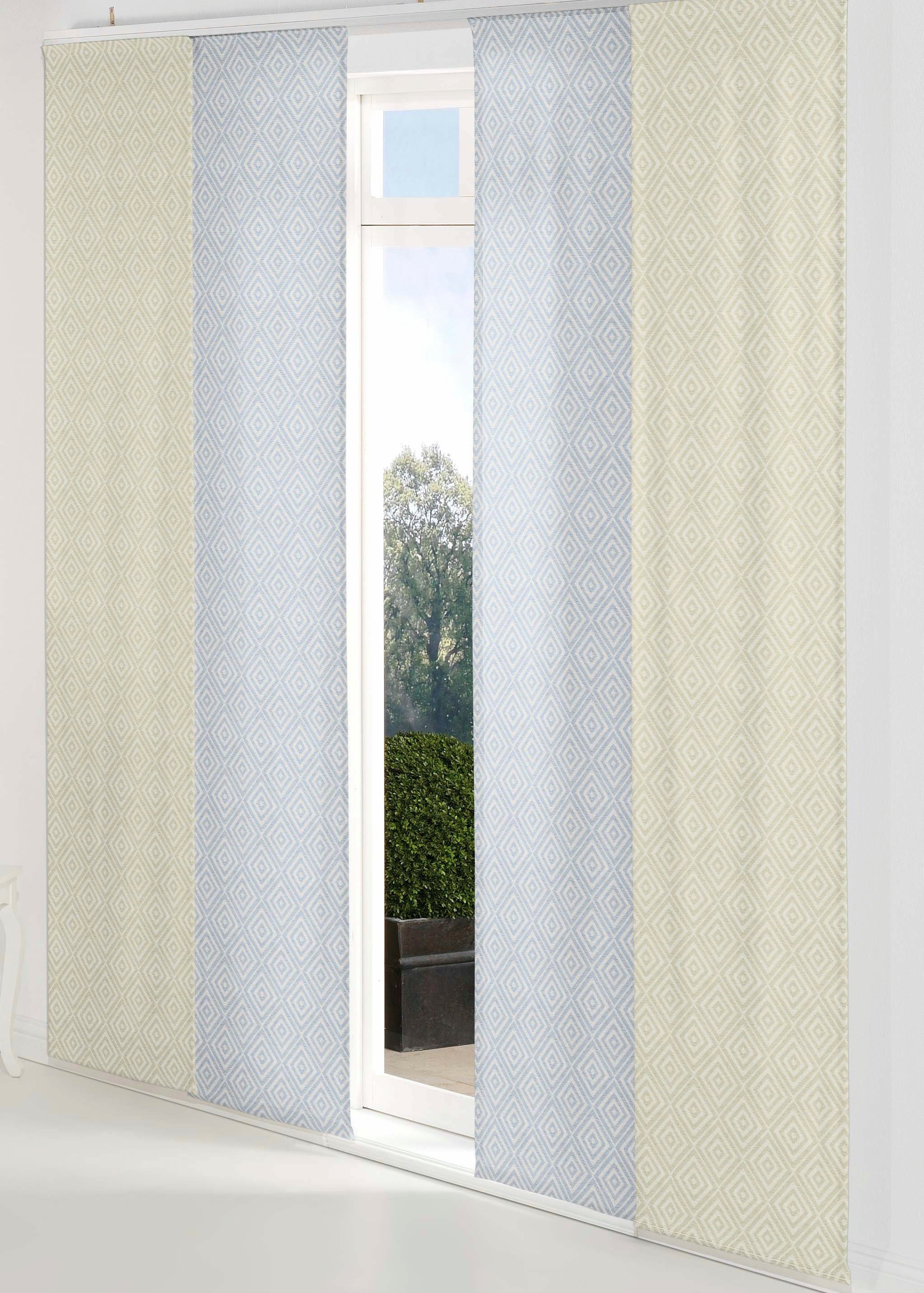 Wirth Schiebegardine Telfort (1 St), Paneelwagen, blickdicht, Jacquard