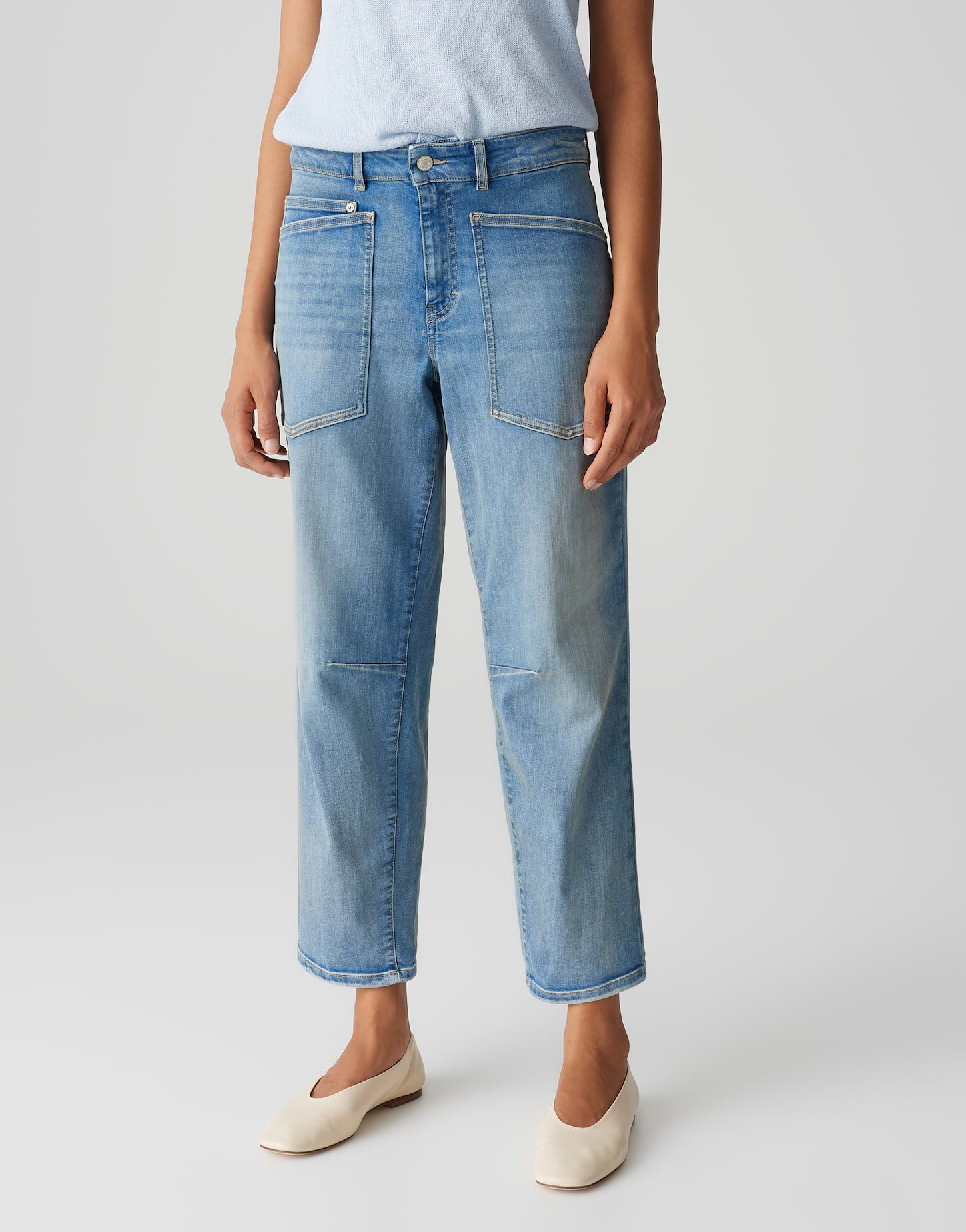 Slouchy Jeans MELLY BREEZE Mid Rise mit Powerstretch