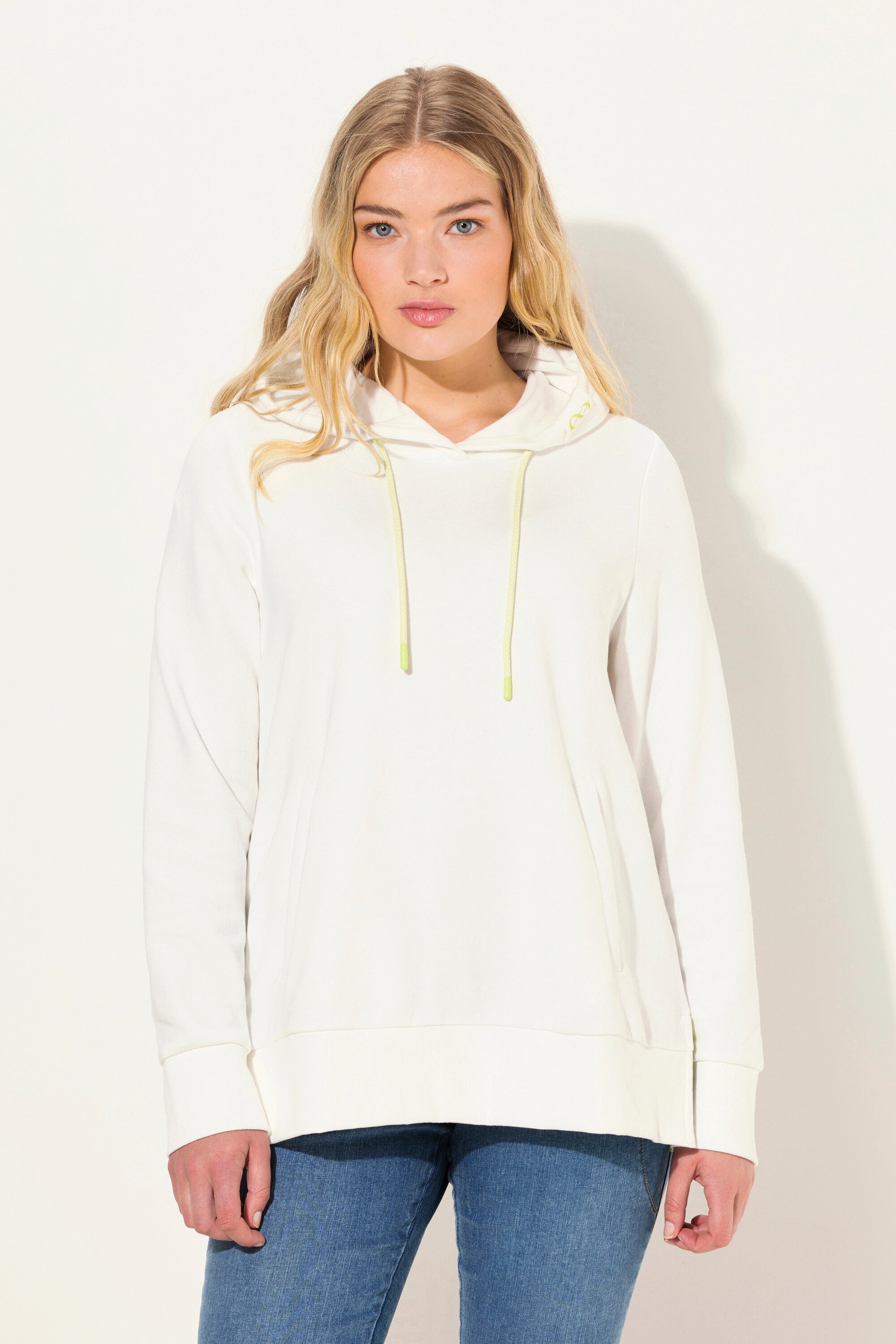 Laurasøn Sweatshirt Hoodie Kapuzensweater Rückenprint Einschubtaschen günstig online kaufen