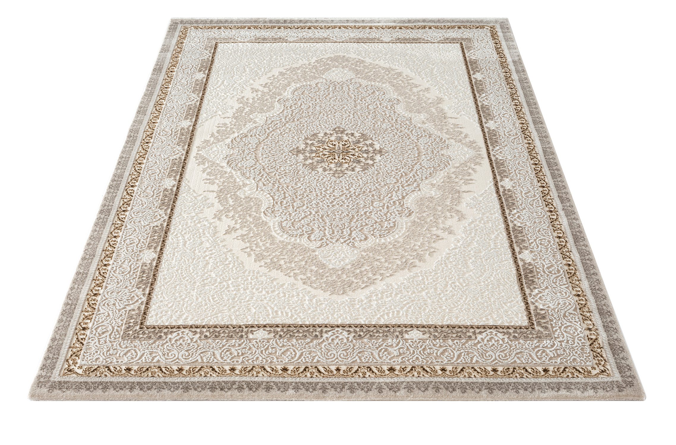 Carpetilla Designteppich Designer Wohnzimmer Carpetilla Versay Orientalisch günstig online kaufen