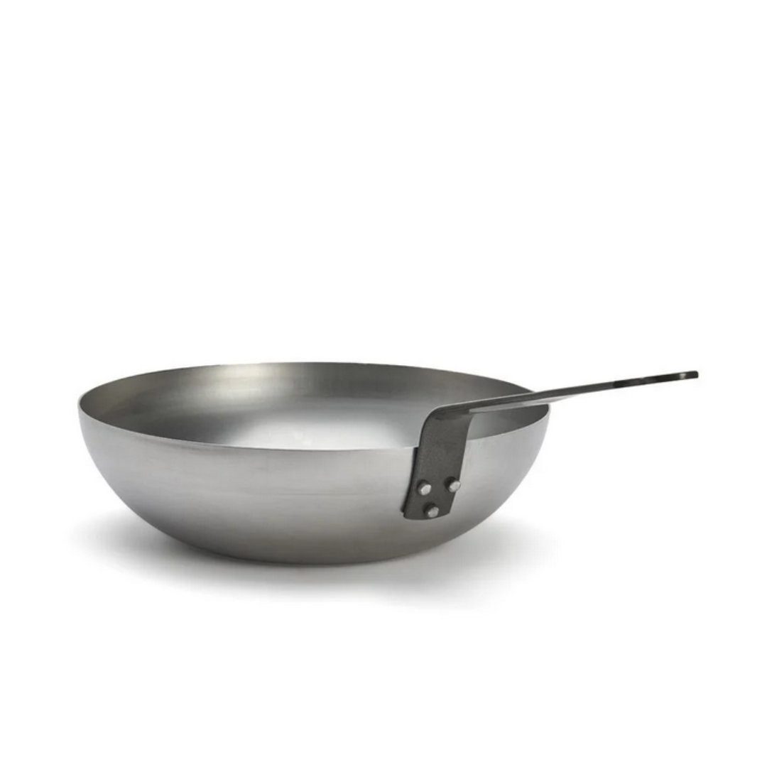 de Buyer Wok Mineral B Bois, 24 cm