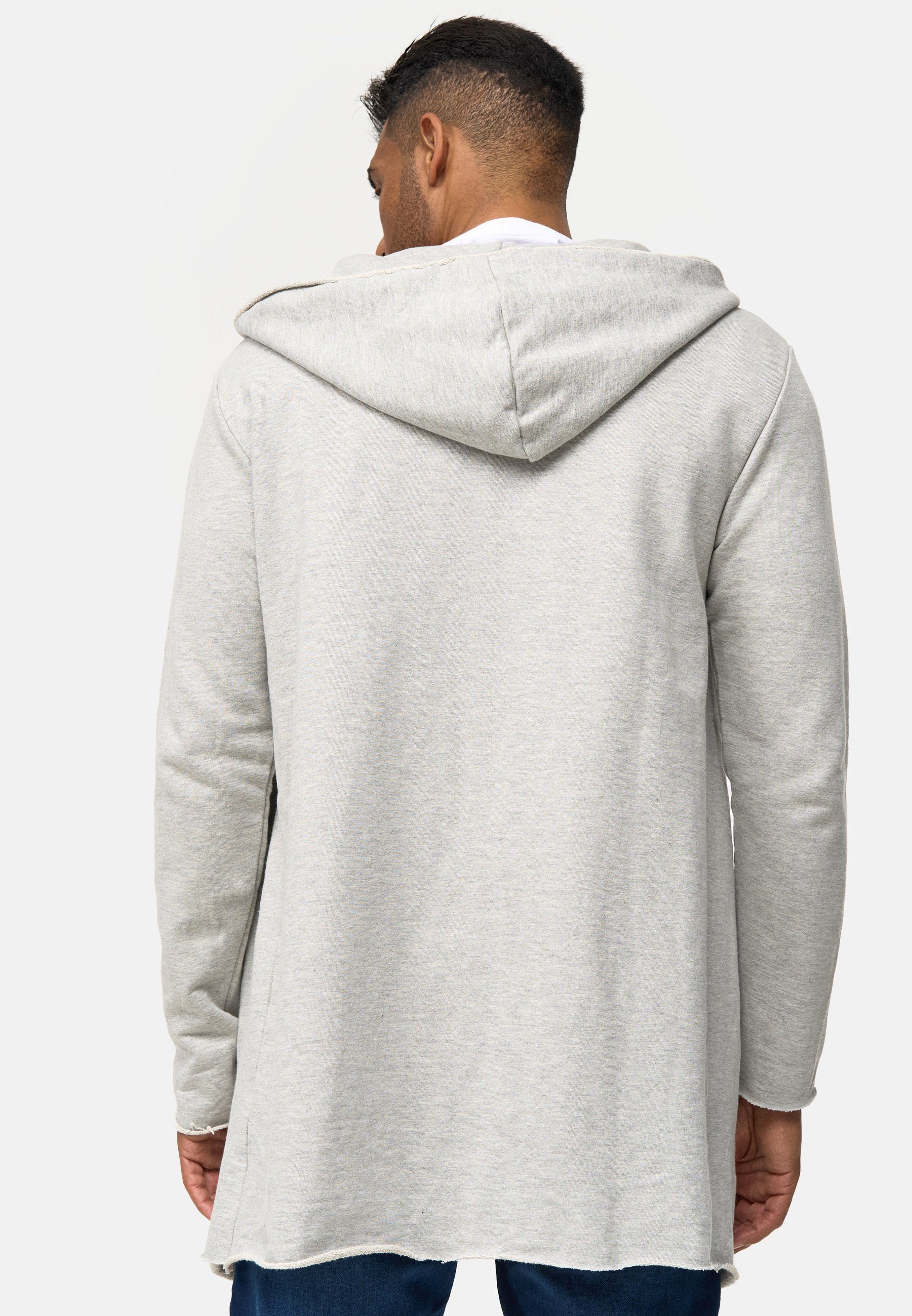 Indicode Kapuzensweatjacke Herren Brekstad Hoodie Sweatjacke Herrenjacke
