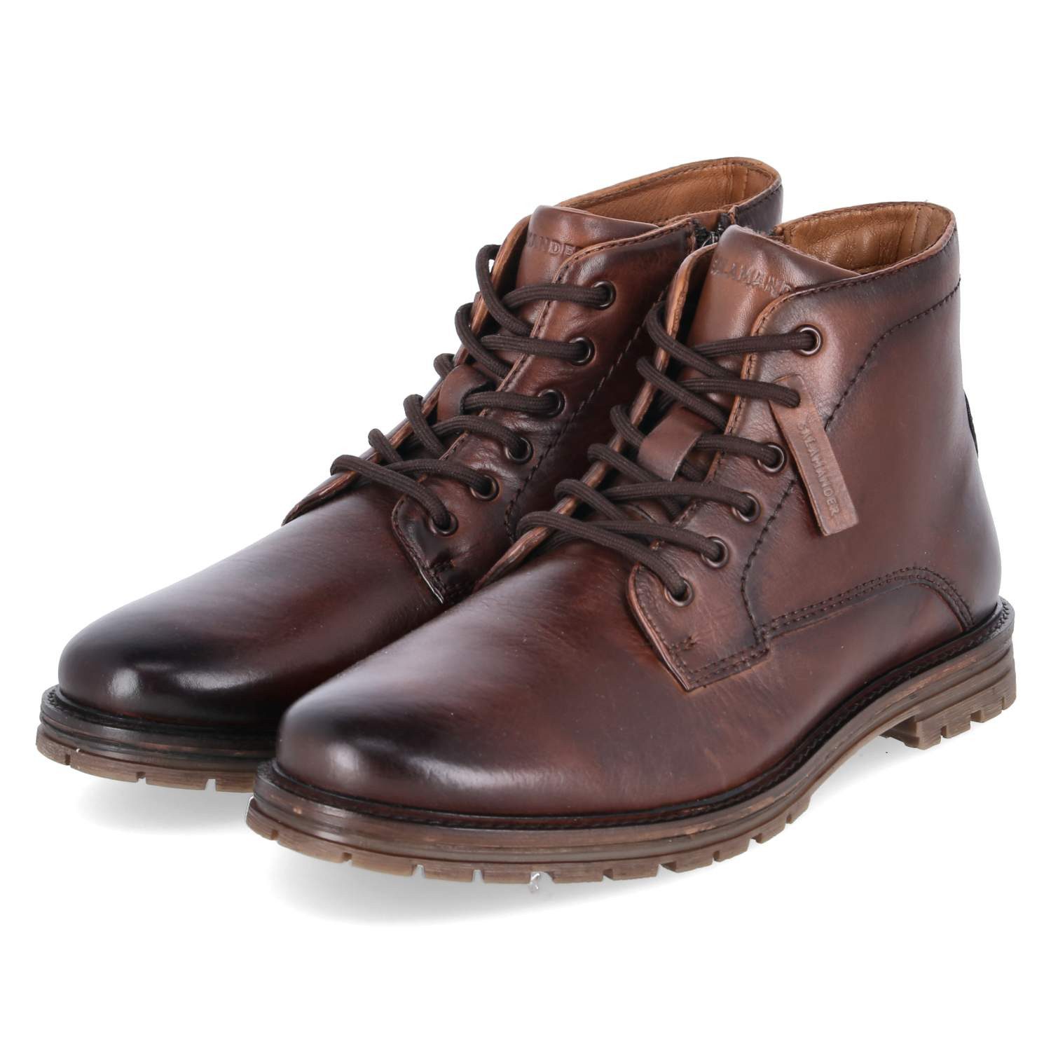 Salamander Salamander Stiefeletten E31AUZ311119-6310 Herren Glattleder brown Schnürstiefel