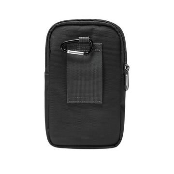K-S-Trade Handyhülle für OnePlus 7 Pro, Holster Gürtel Tasche Handy Tasche Schutz Hülle dunkel-grau viele