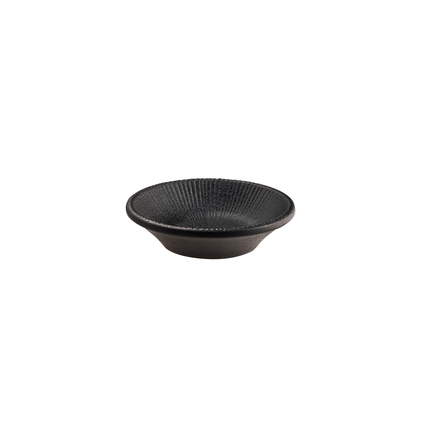 APS Schale NERO - Ø 8 cm, 24er Set, Melamin, (Set, 24-tlg), Mini Servierschale, bruchsicher, stapelbar, spülmaschinengeeignet