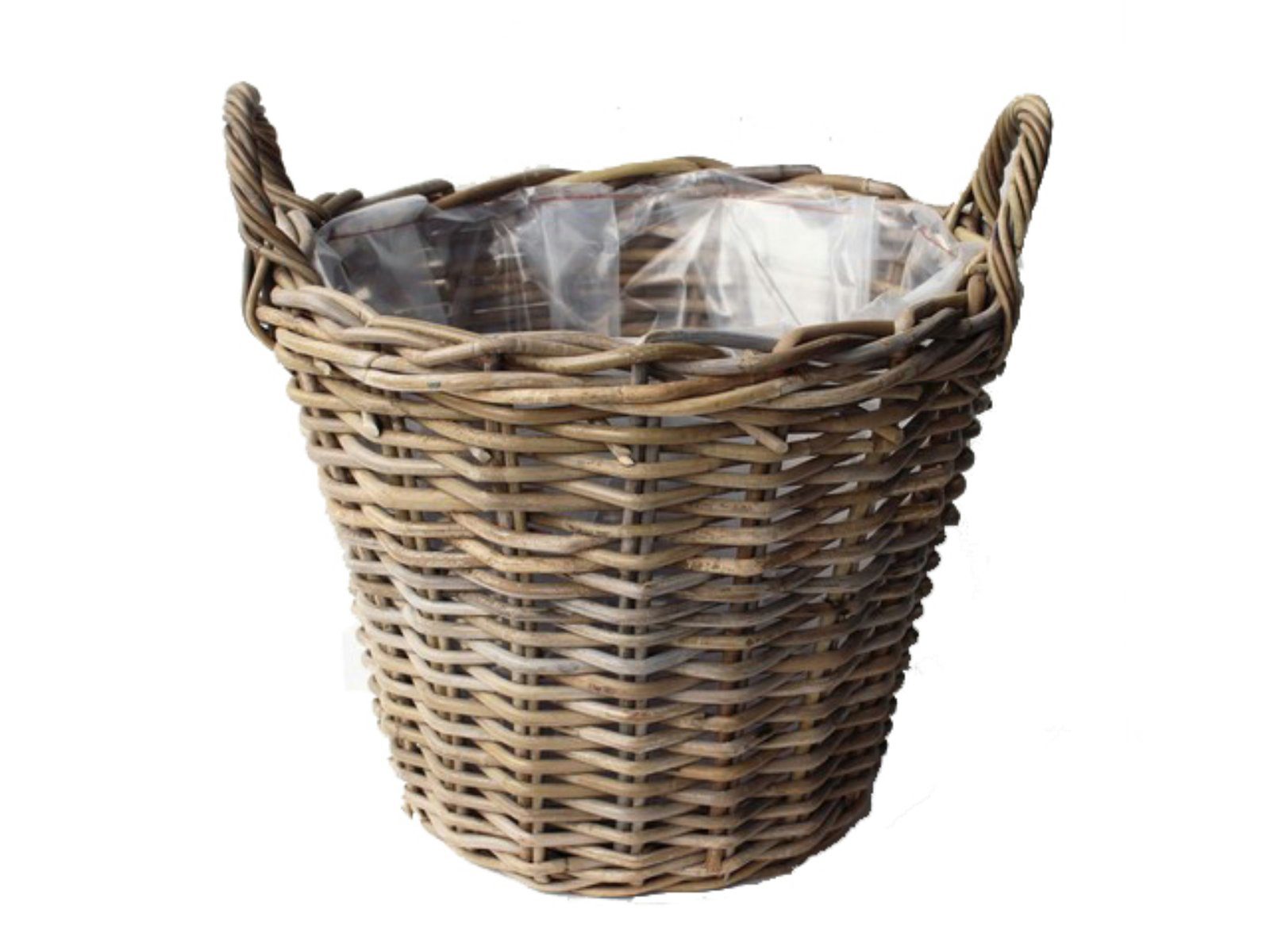 Van der Leeden Weidenkorb Blumenkorb Blumentopf Pflanzkübel Rattan