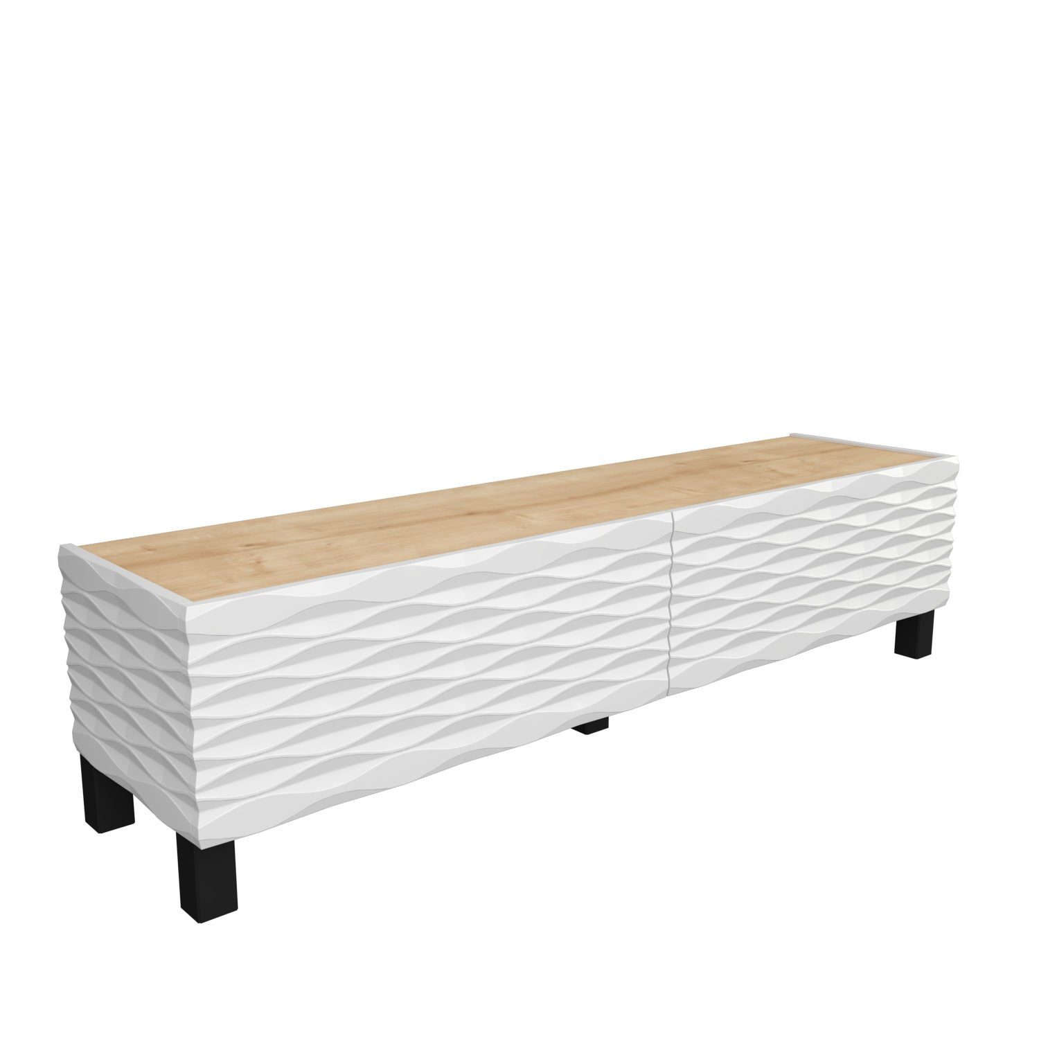 Melaminbeschichtete 100% Skye 38x149,2x35 Decor Partikelplatte Schränke, cm, TV-Schrank