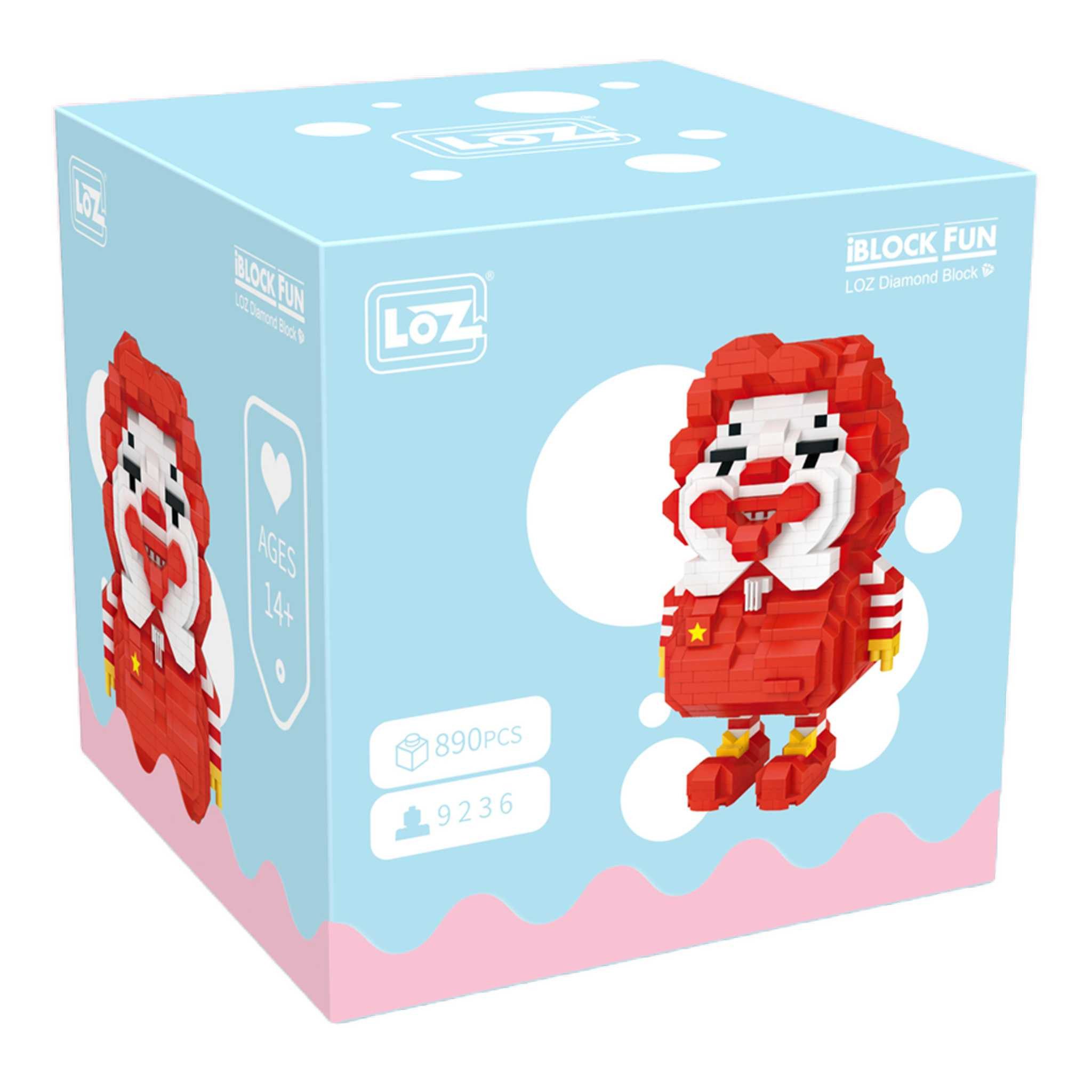 Loz 9236 - Clown MC Fat (LOZ) Spielbausteine